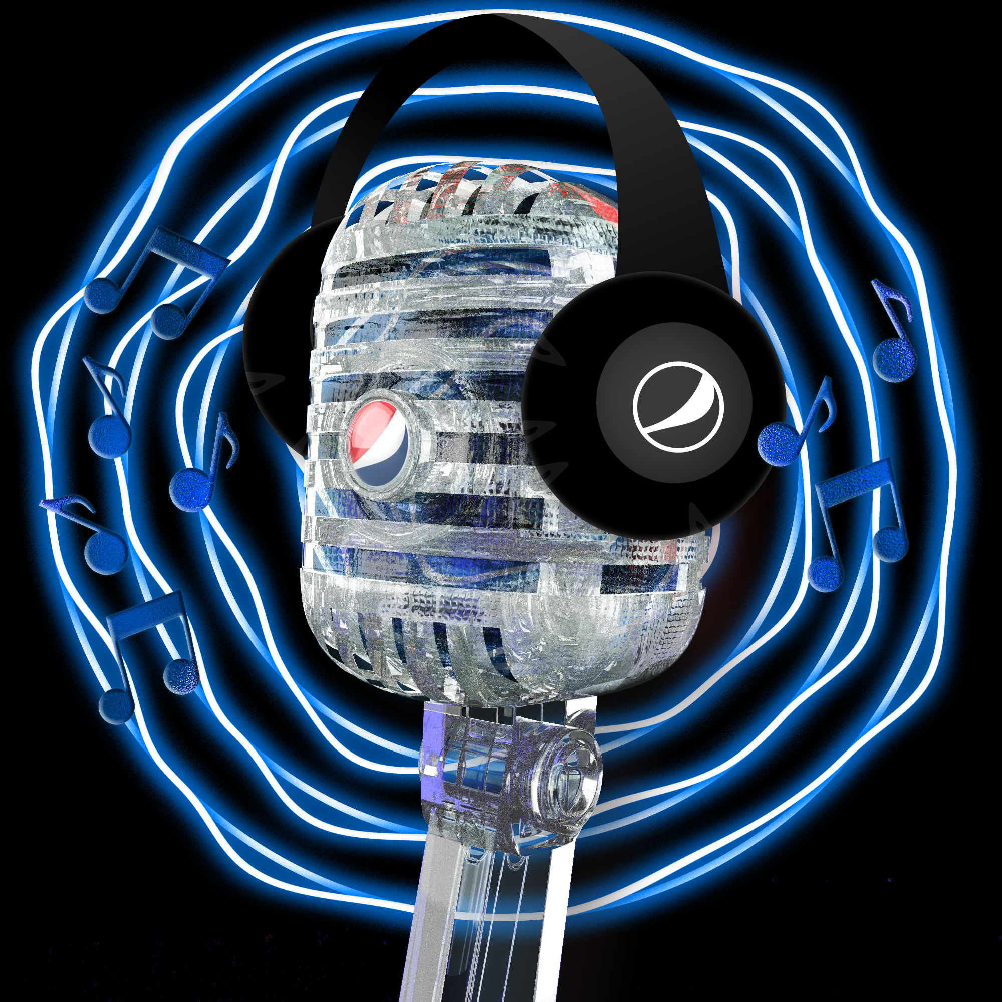 PepsiCo. - Pepsi Mic Drop - Pepsi Mic Drop #873 - NFT # 873