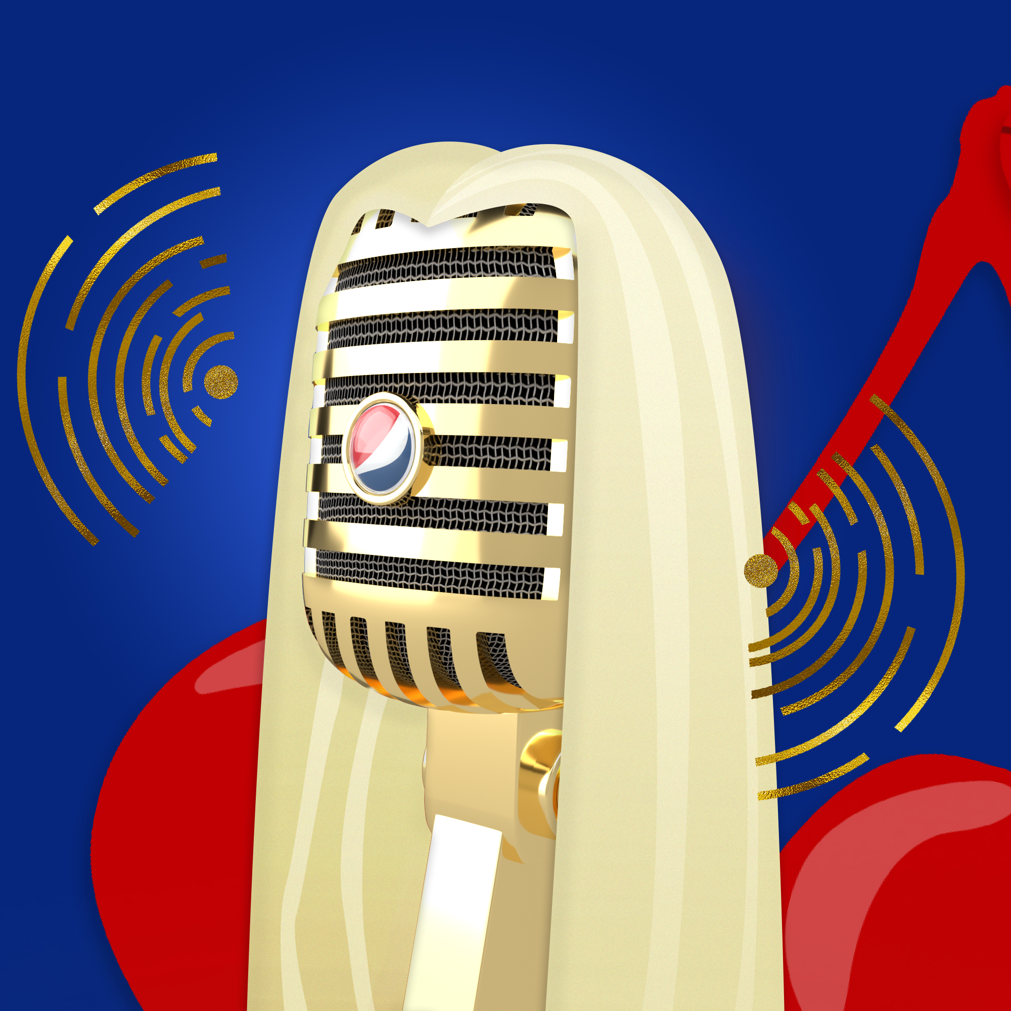 PepsiCo. - Pepsi Mic Drop - Pepsi Mic Drop #885 - NFT # 885