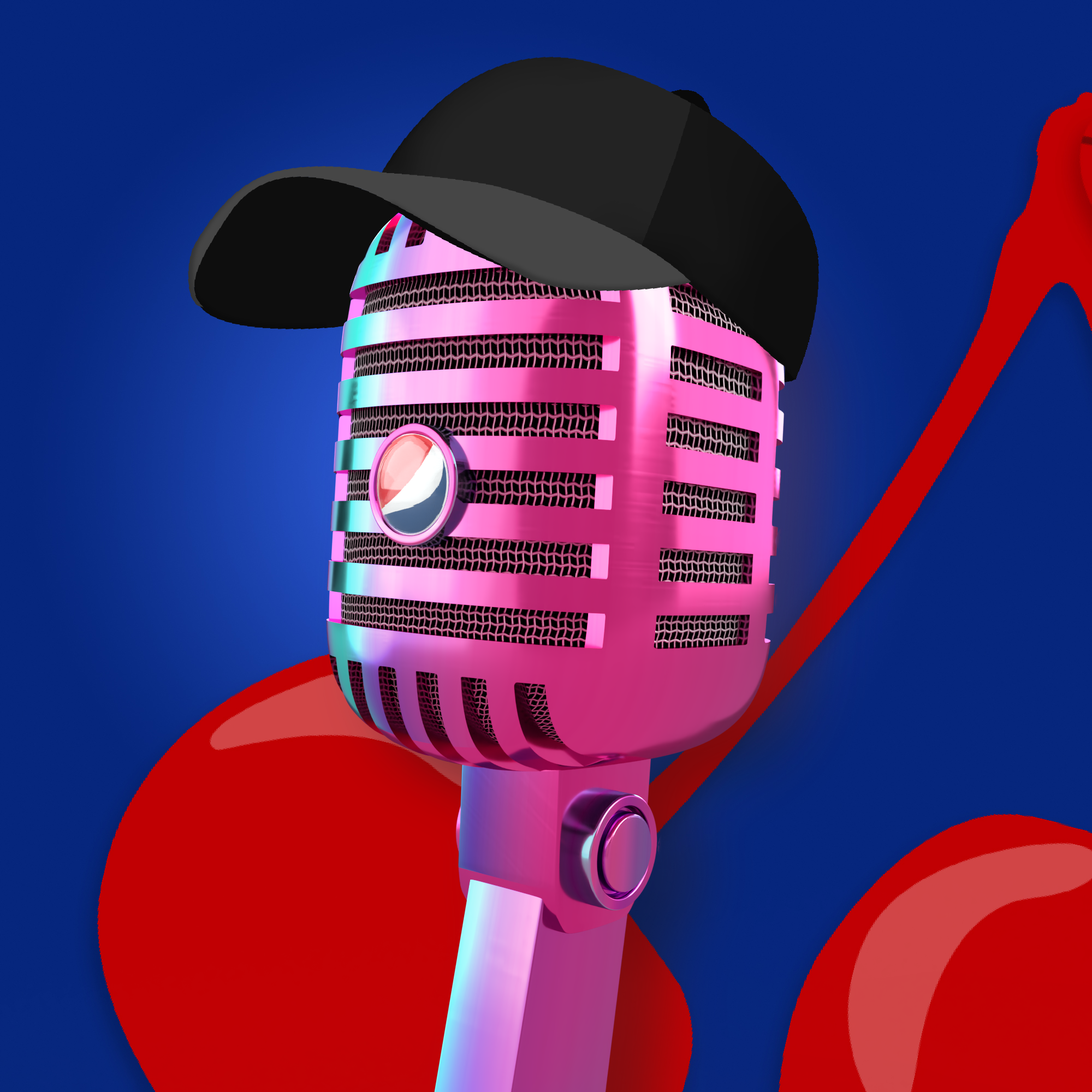 PepsiCo. - Pepsi Mic Drop - Pepsi Mic Drop #887 - NFT # 887