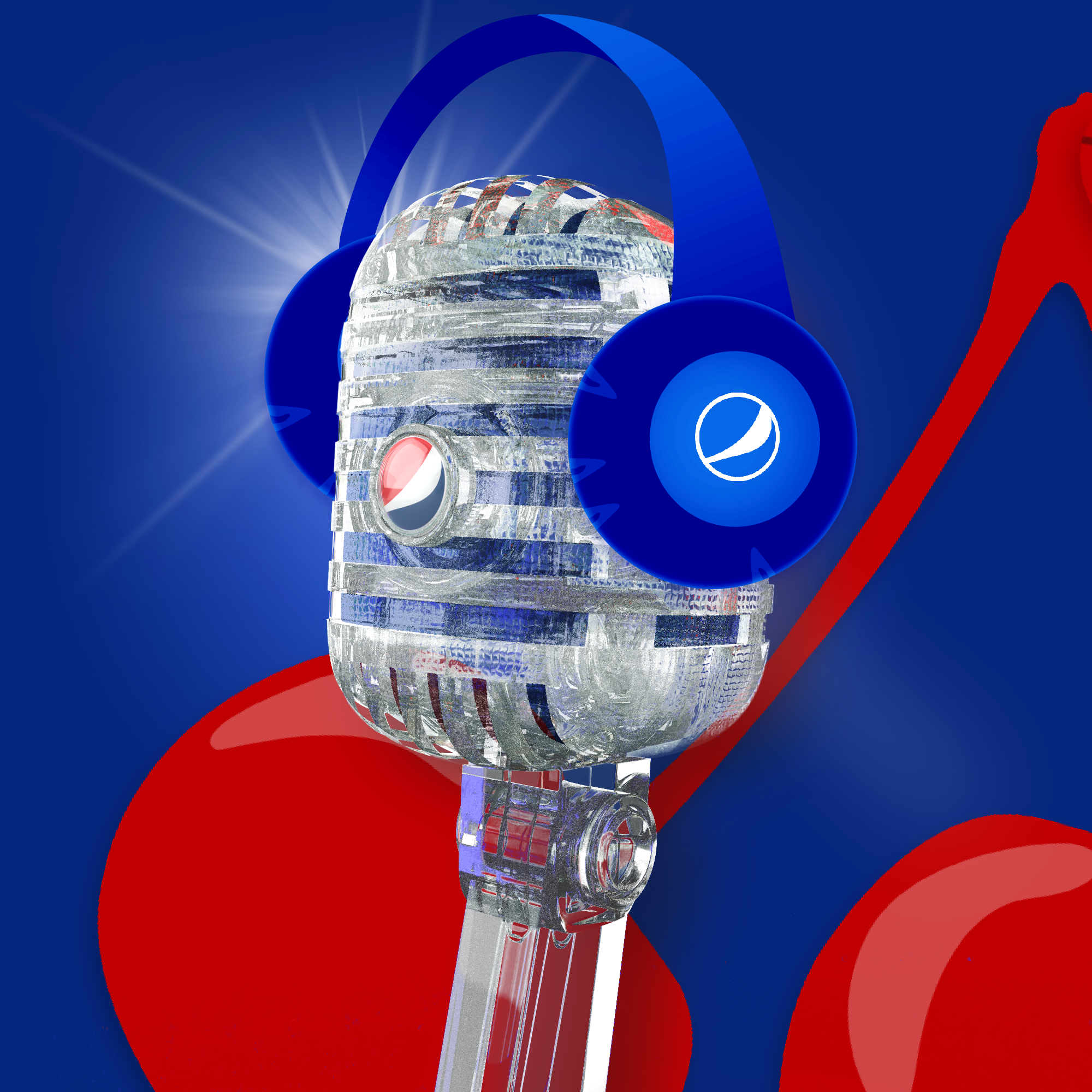 PepsiCo. - Pepsi Mic Drop - Pepsi Mic Drop #893 - NFT # 893