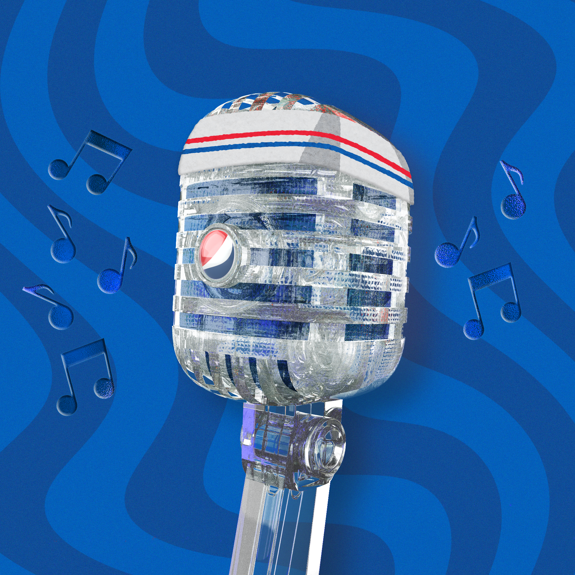 PepsiCo. - Pepsi Mic Drop - Pepsi Mic Drop #921 - NFT # 921