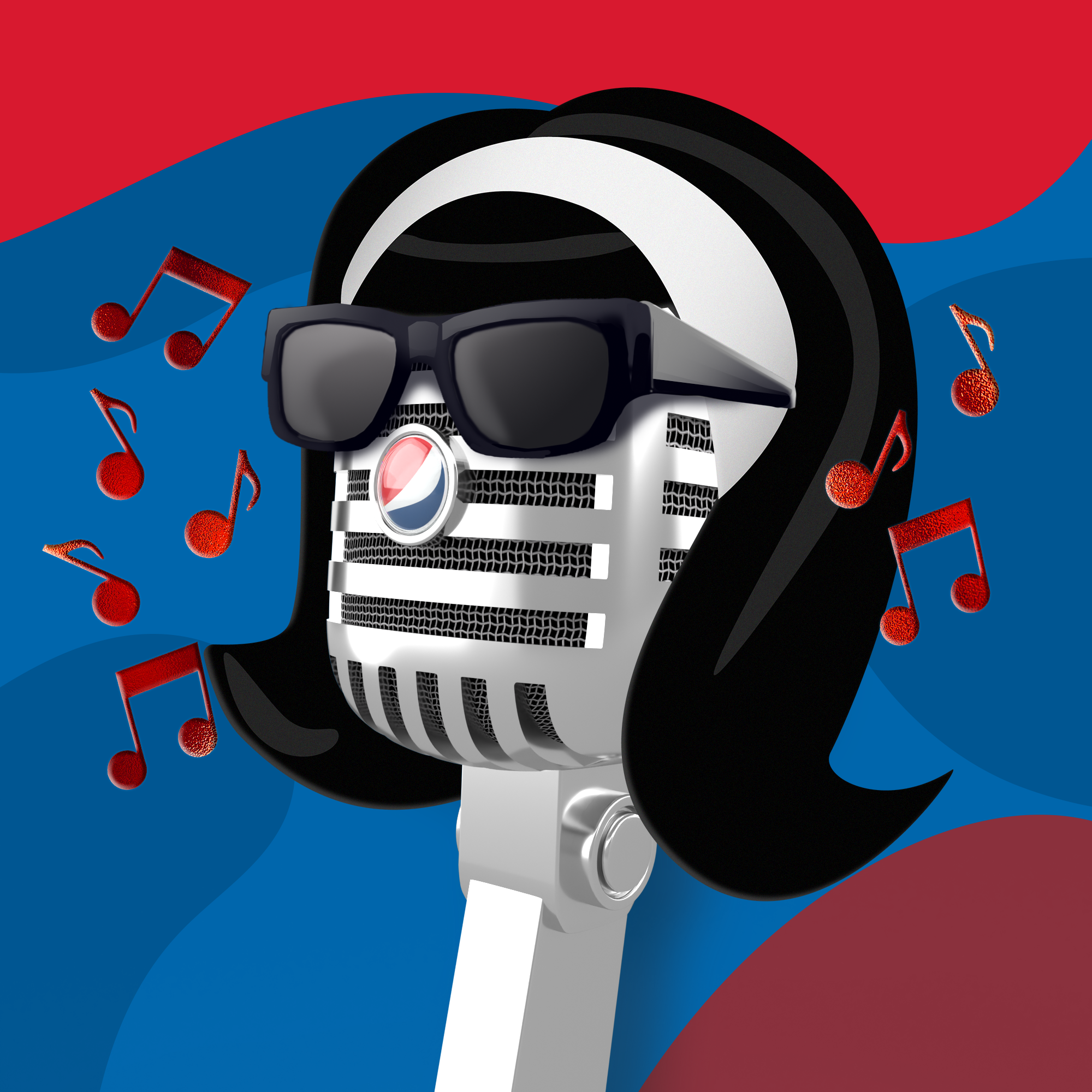 PepsiCo. - Pepsi Mic Drop - Pepsi Mic Drop #930 - NFT # 930