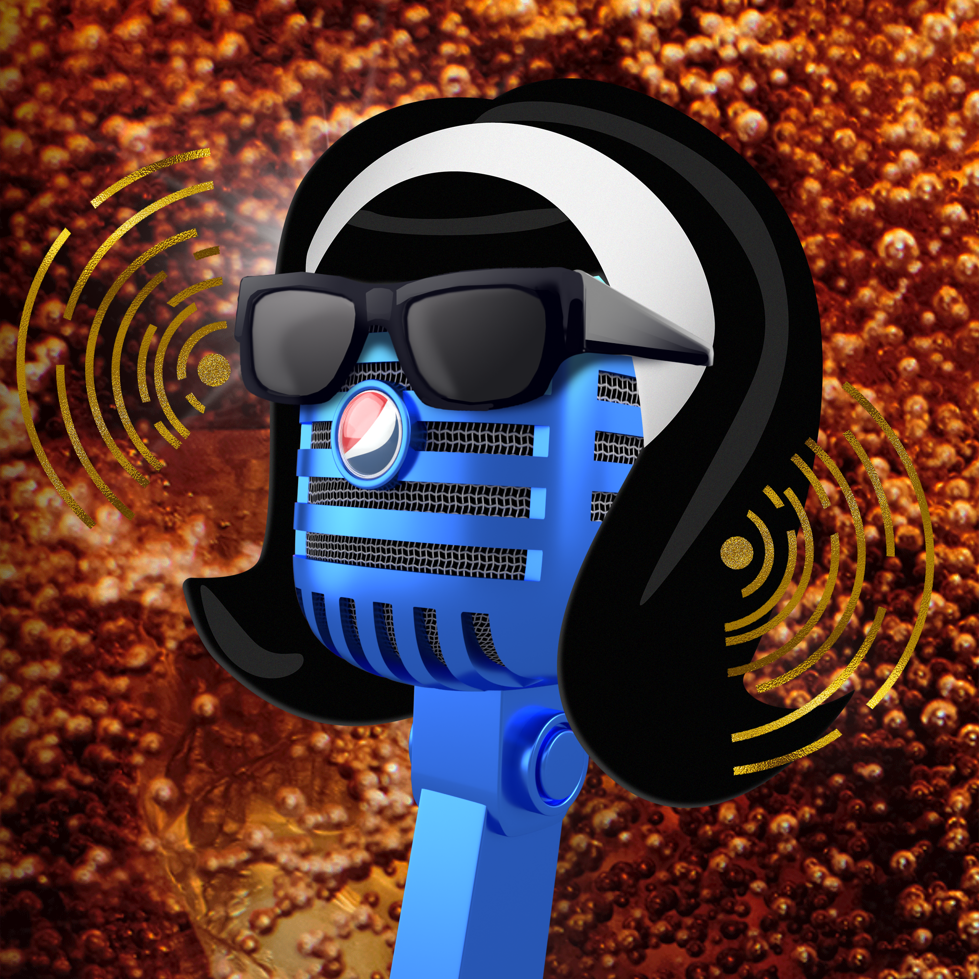 PepsiCo. - Pepsi Mic Drop - Pepsi Mic Drop #952 - NFT # 952