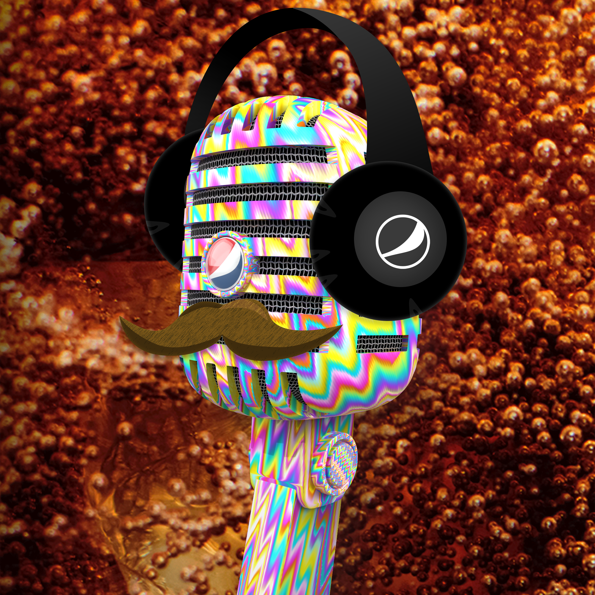 PepsiCo. - Pepsi Mic Drop - Pepsi Mic Drop #968 - NFT # 968