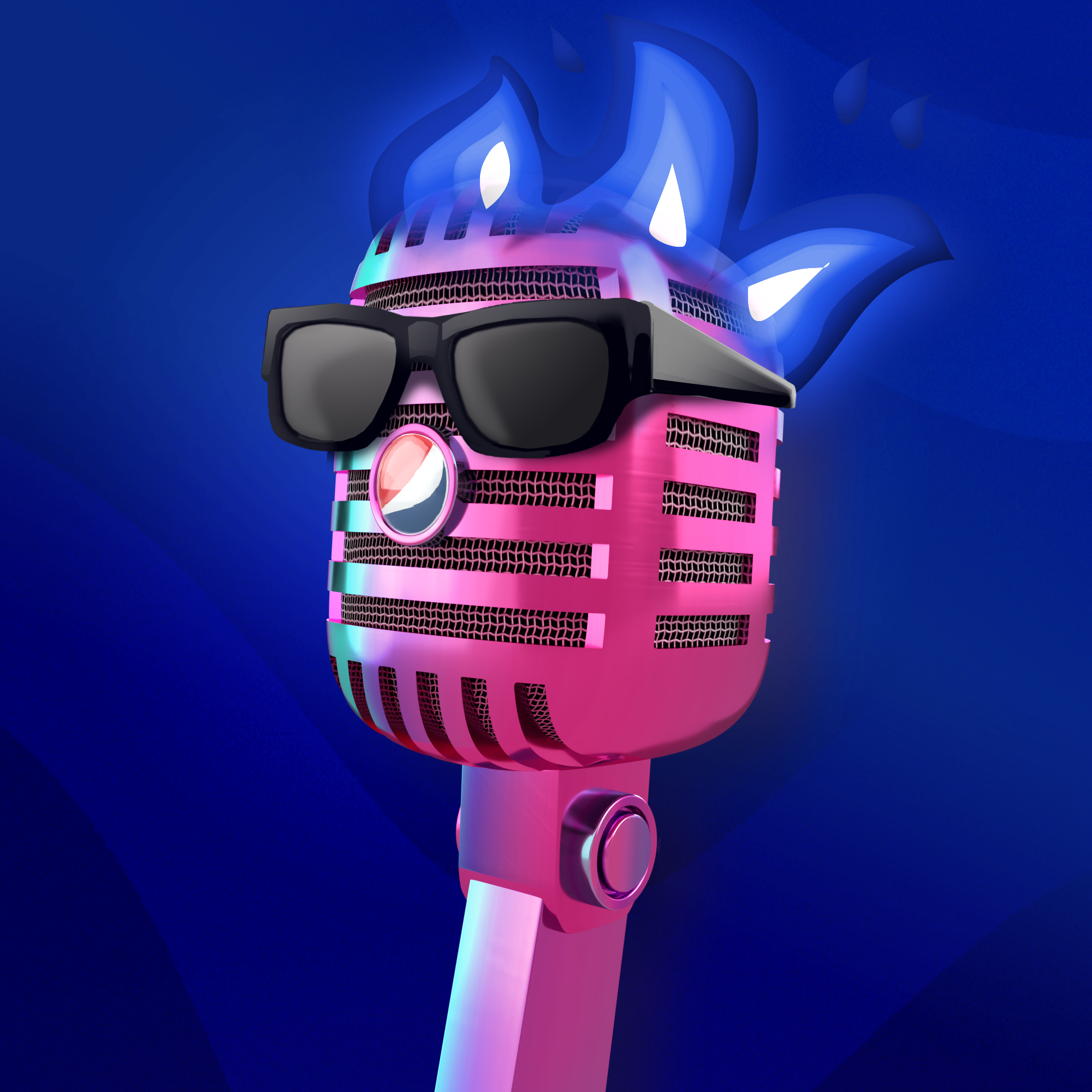 PepsiCo. - Pepsi Mic Drop - Pepsi Mic Drop #975 - NFT # 975