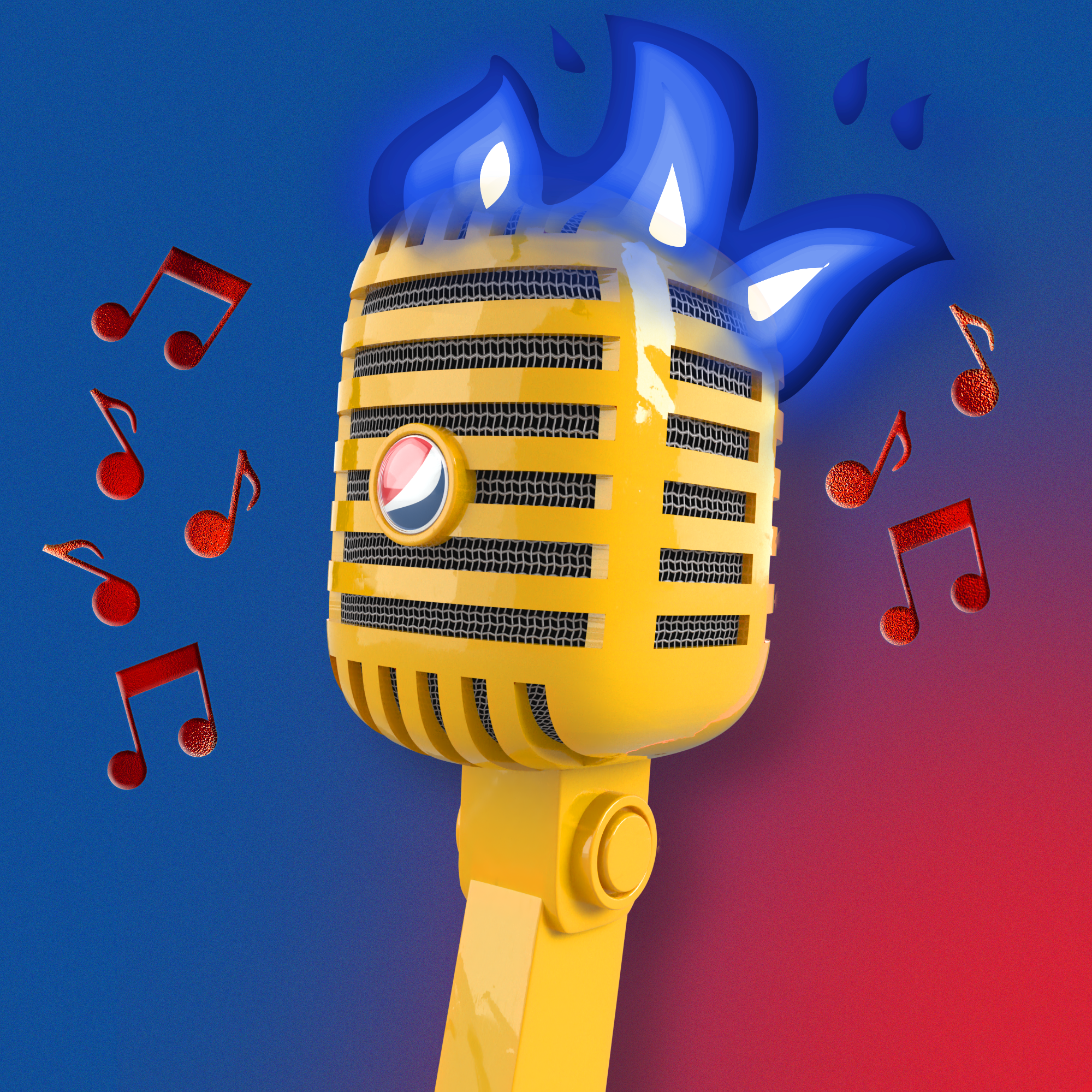 PepsiCo. - Pepsi Mic Drop - Pepsi Mic Drop #98 - NFT # 98