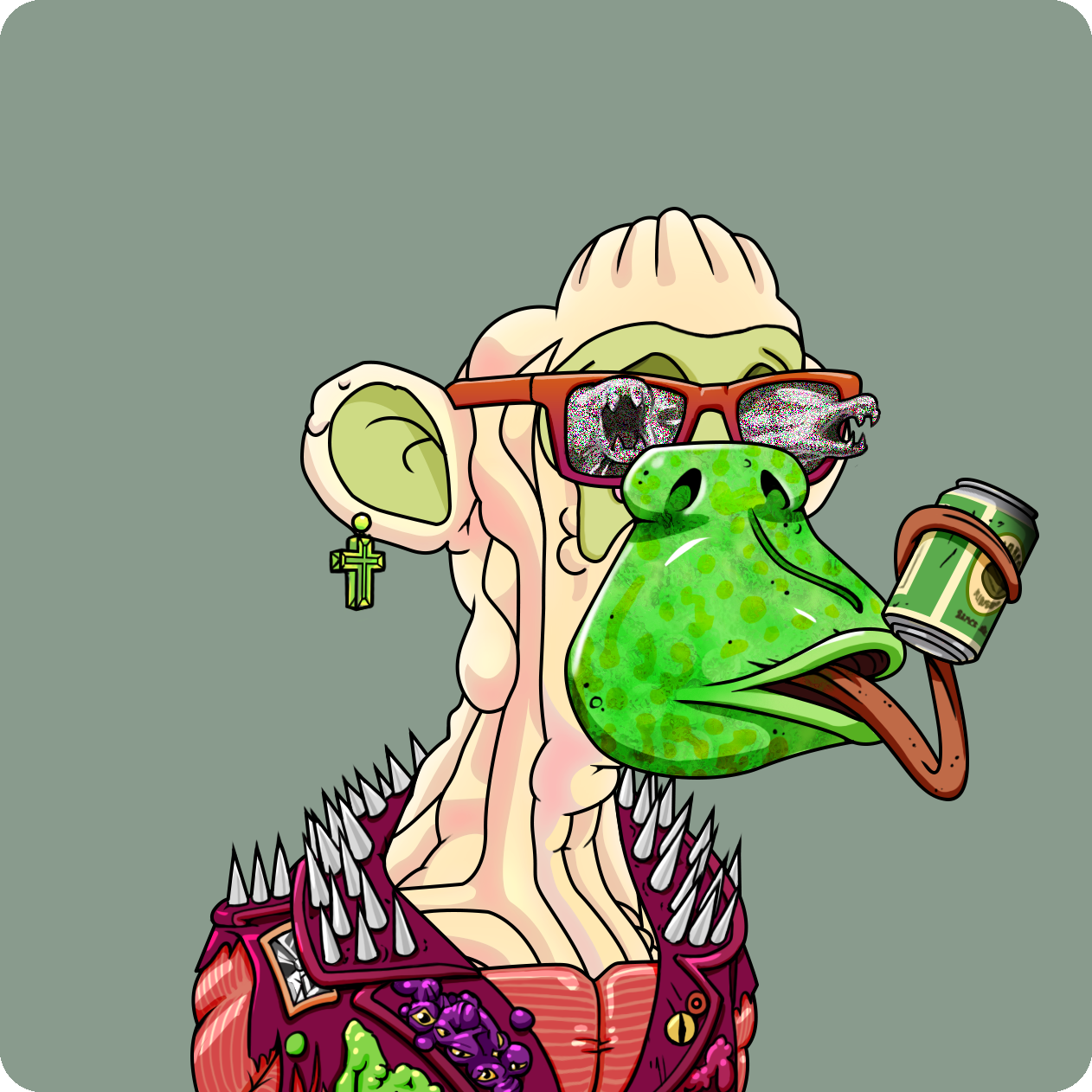 Yuga Labs - Mutant Ape Yacht Club - NFT # 21548