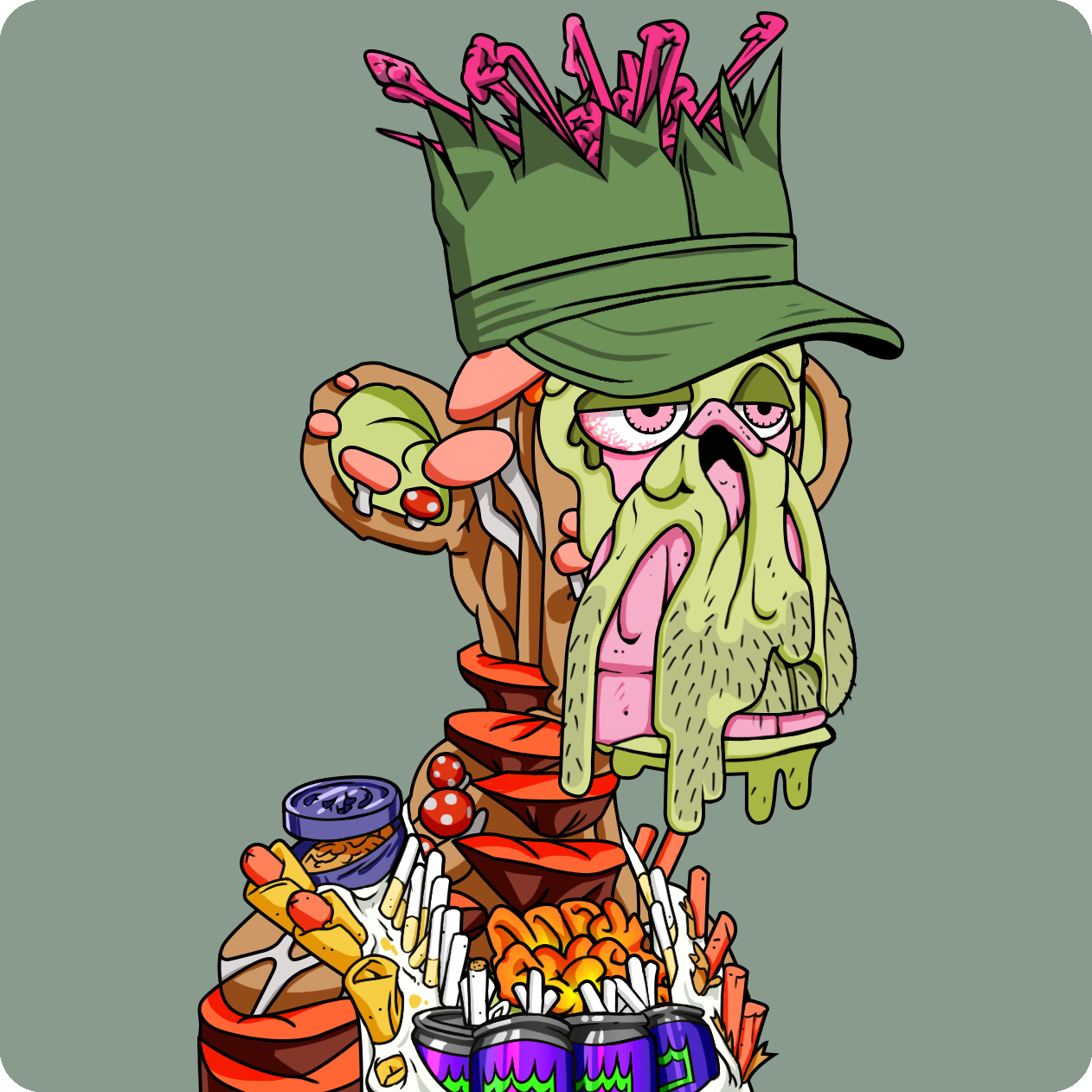 Yuga Labs - Mutant Ape Yacht Club - NFT # 9065