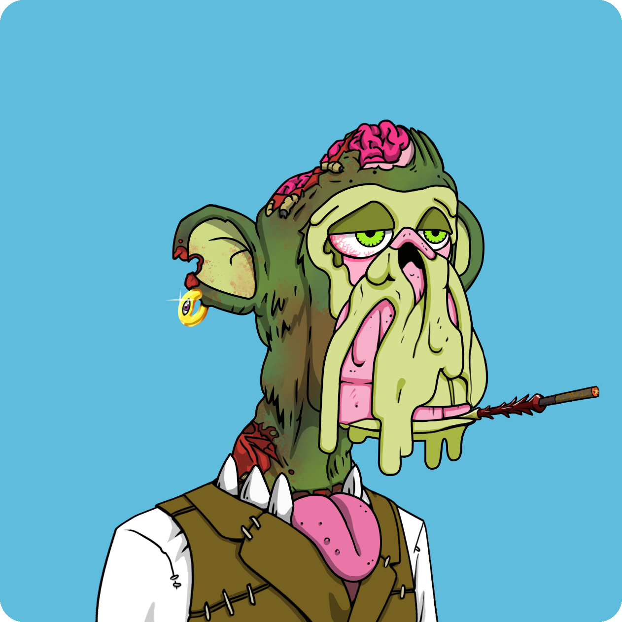 Yuga Labs - Mutant Ape Yacht Club - NFT # 10390