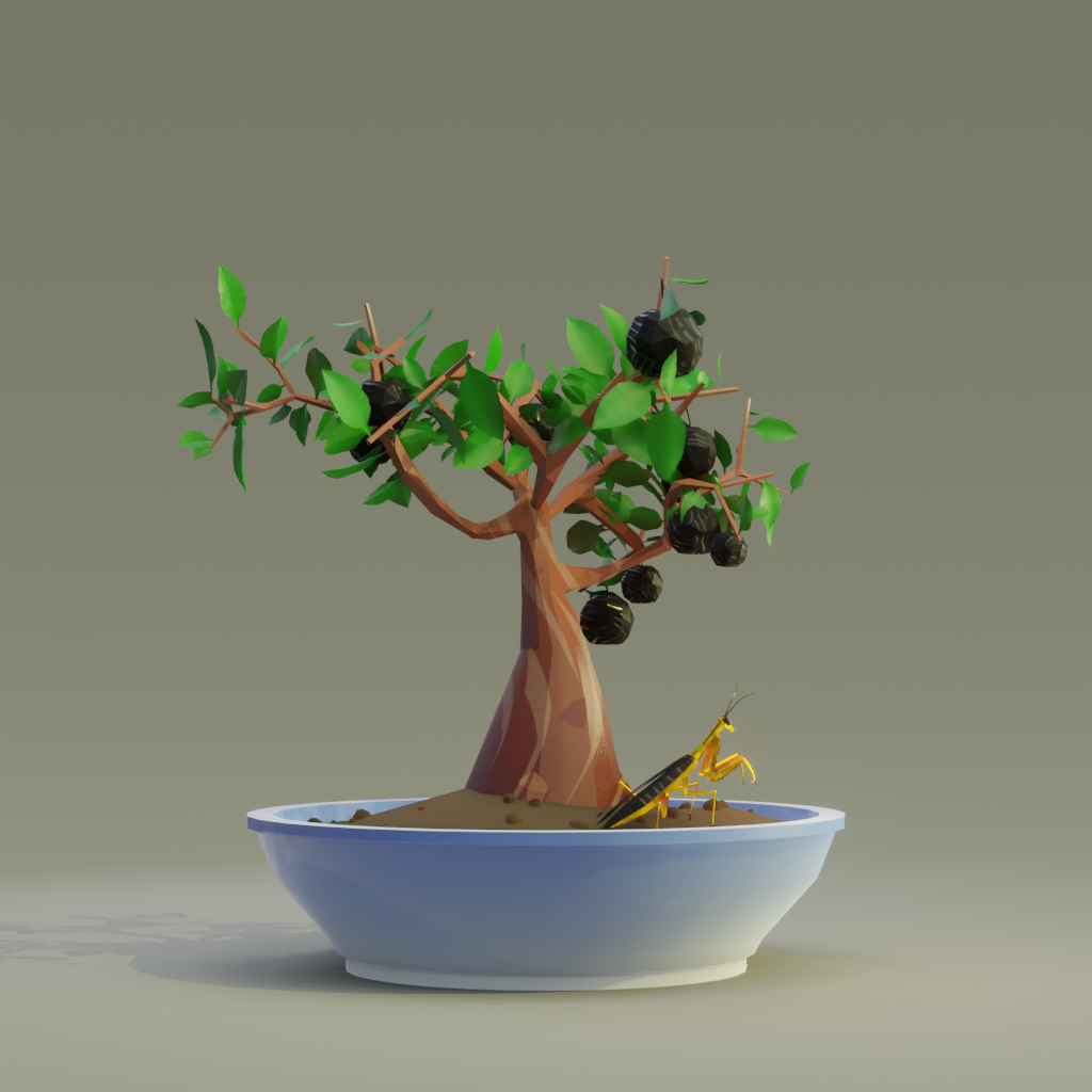 ZENFT Garden Society - Bonsai - Bonsai #8251 - NFT # 8251