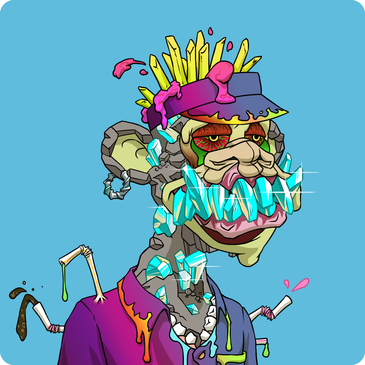 Yuga Labs - Mutant Ape Yacht Club - NFT # 22095