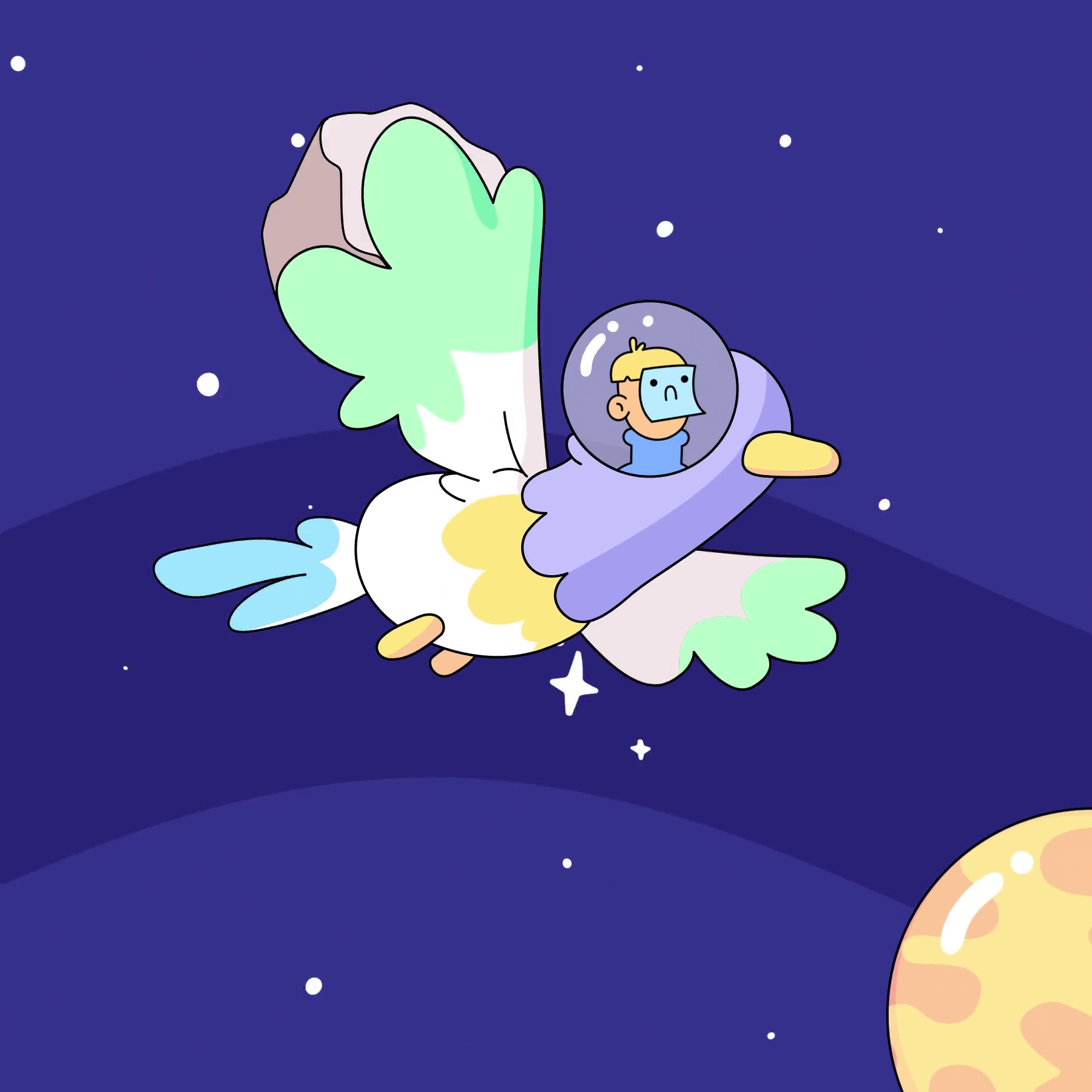 The Doodles Founders - Space Doodles - Space Doodle #9904 - NFT # 9904