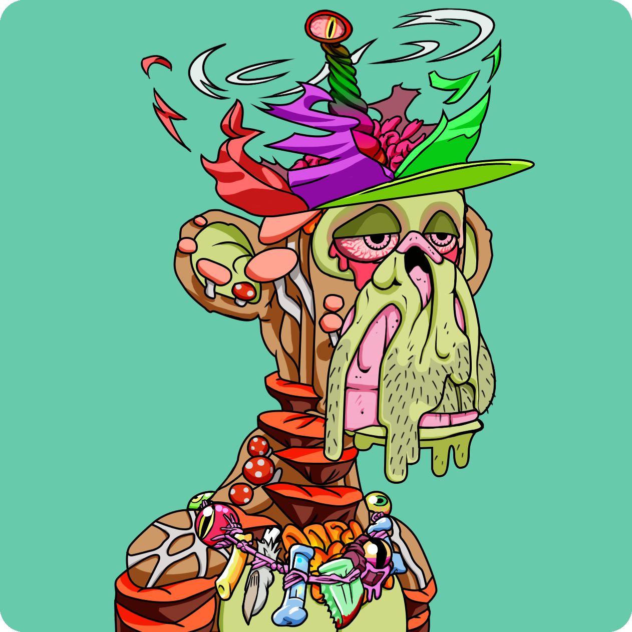 Yuga Labs - Mutant Ape Yacht Club - NFT # 9788