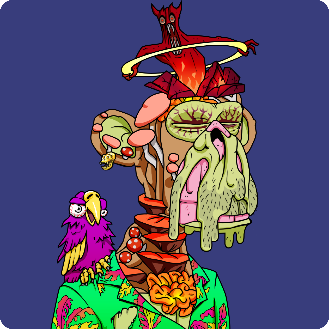 Yuga Labs - Mutant Ape Yacht Club - NFT # 3583