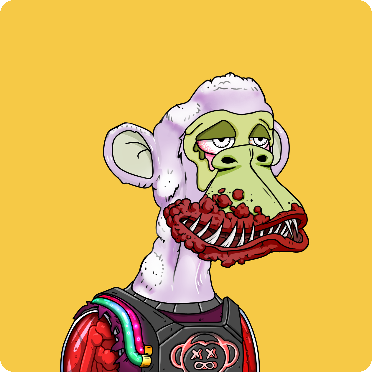 Yuga Labs - Mutant Ape Yacht Club - NFT # 2225