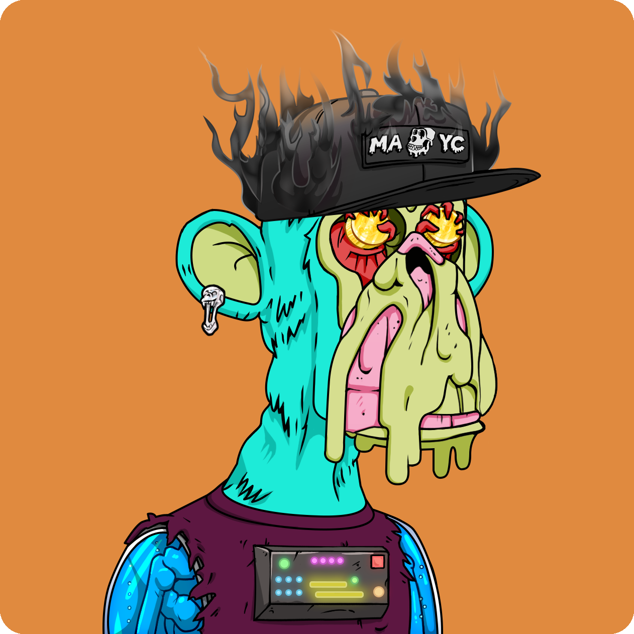 Yuga Labs - Mutant Ape Yacht Club - NFT # 24430