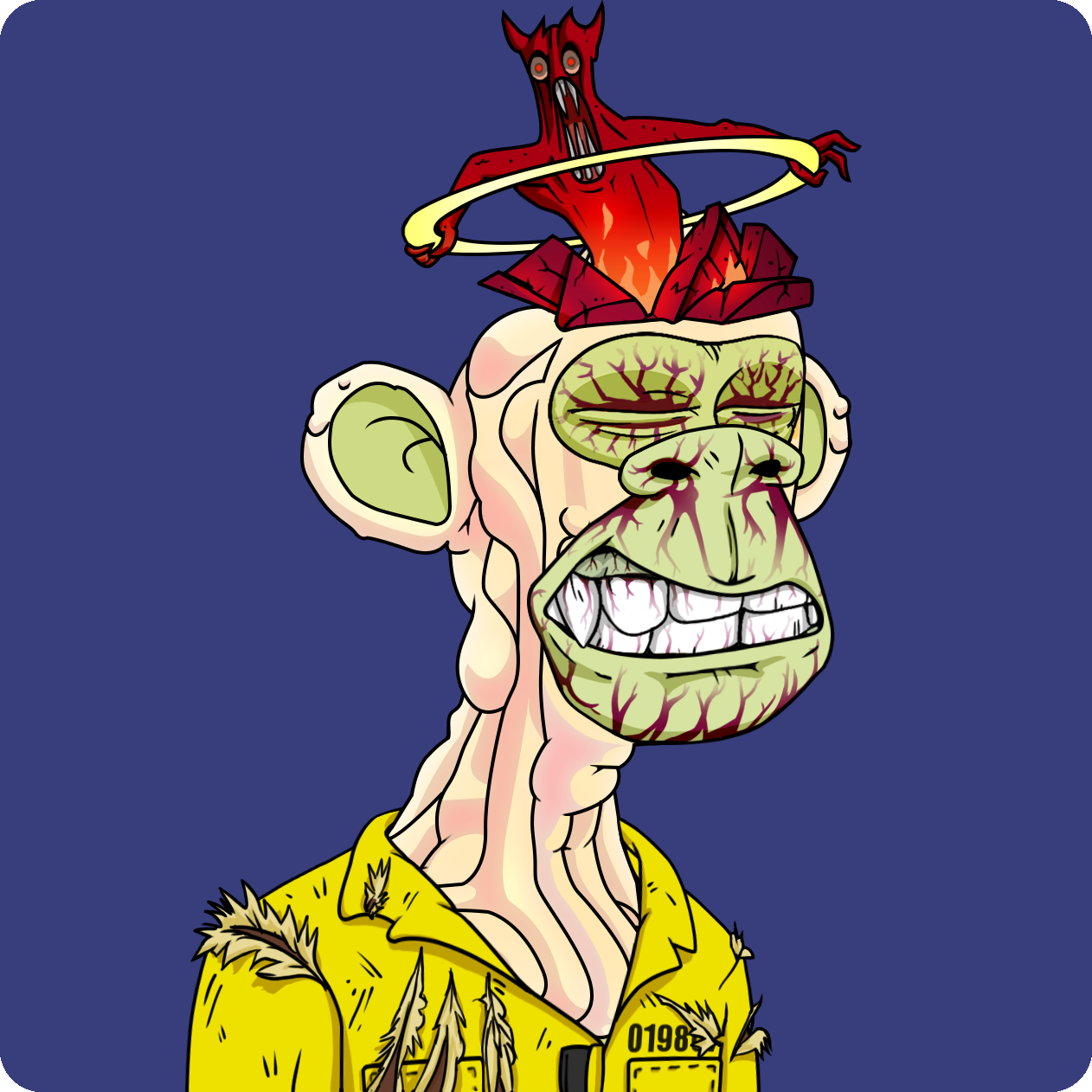 Yuga Labs - Mutant Ape Yacht Club - NFT # 3995