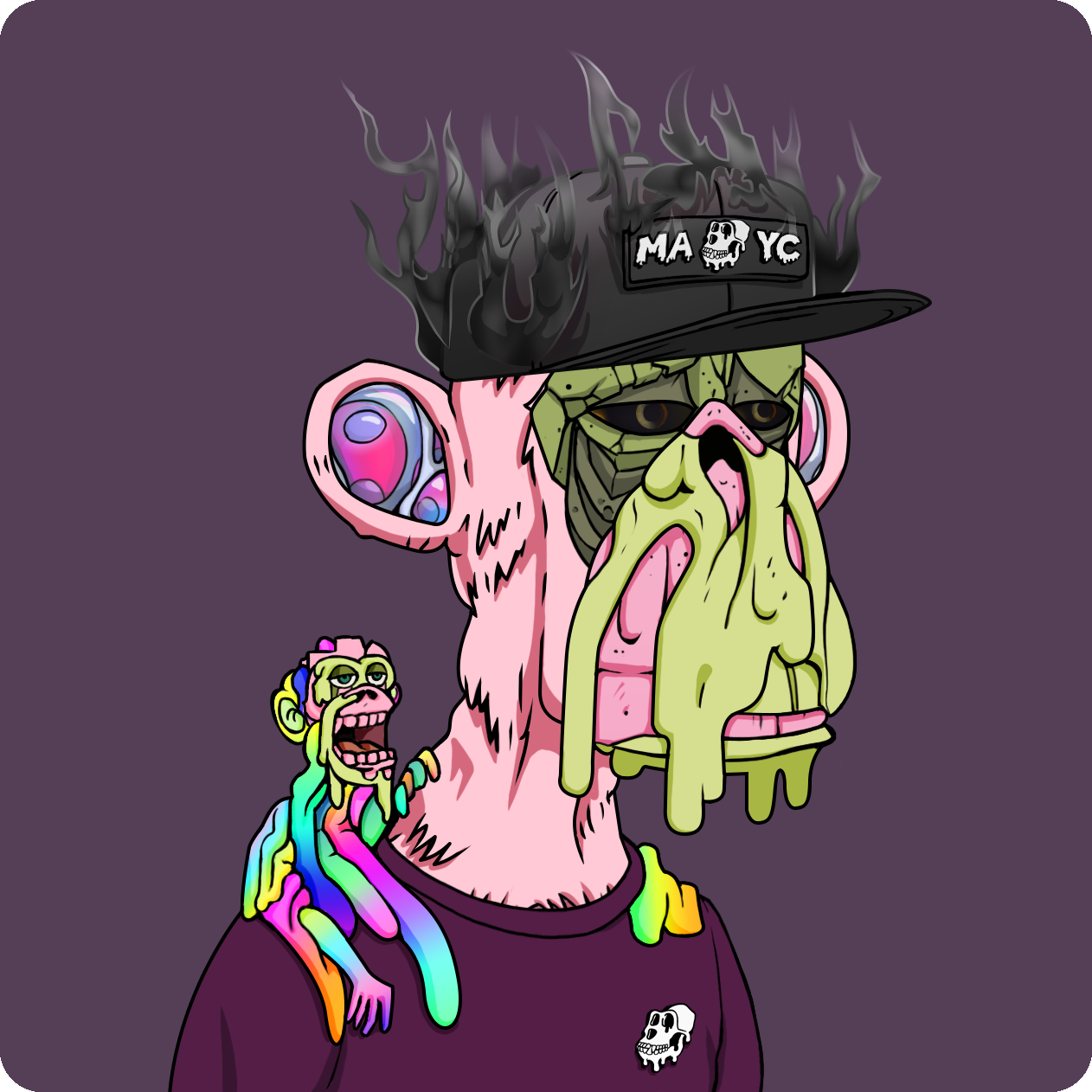 Yuga Labs - Mutant Ape Yacht Club - NFT # 24480