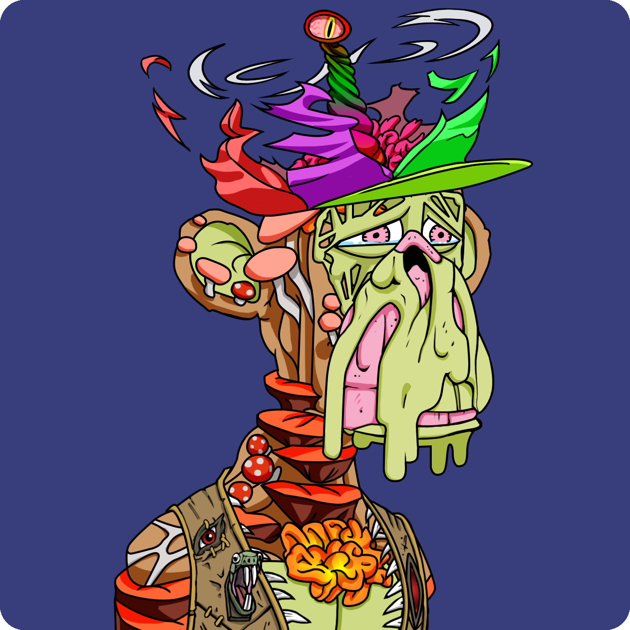 Yuga Labs - Mutant Ape Yacht Club - NFT # 10080