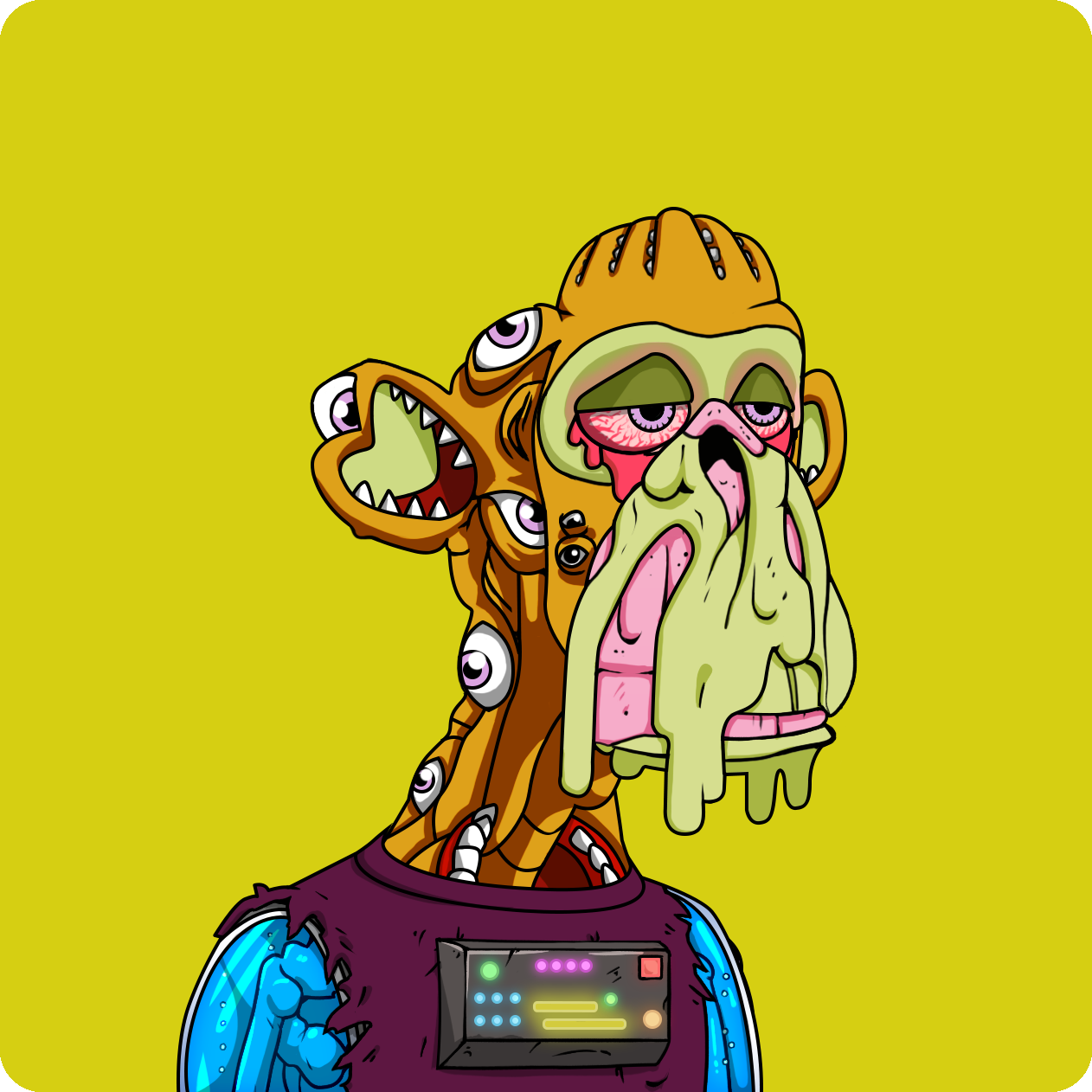 Yuga Labs - Mutant Ape Yacht Club - NFT # 10770