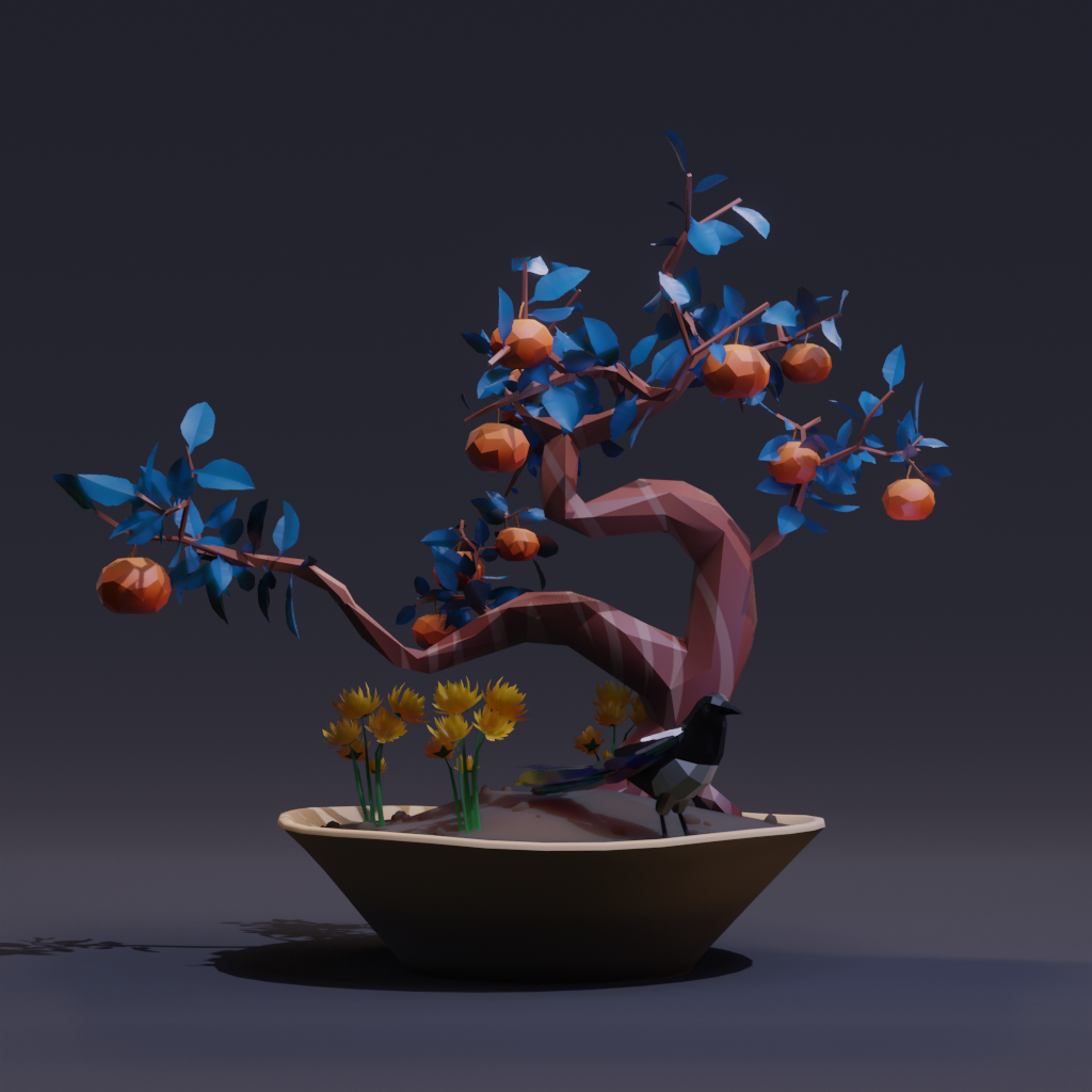 ZENFT Garden Society - Bonsai - Bonsai #8727 - NFT # 8727