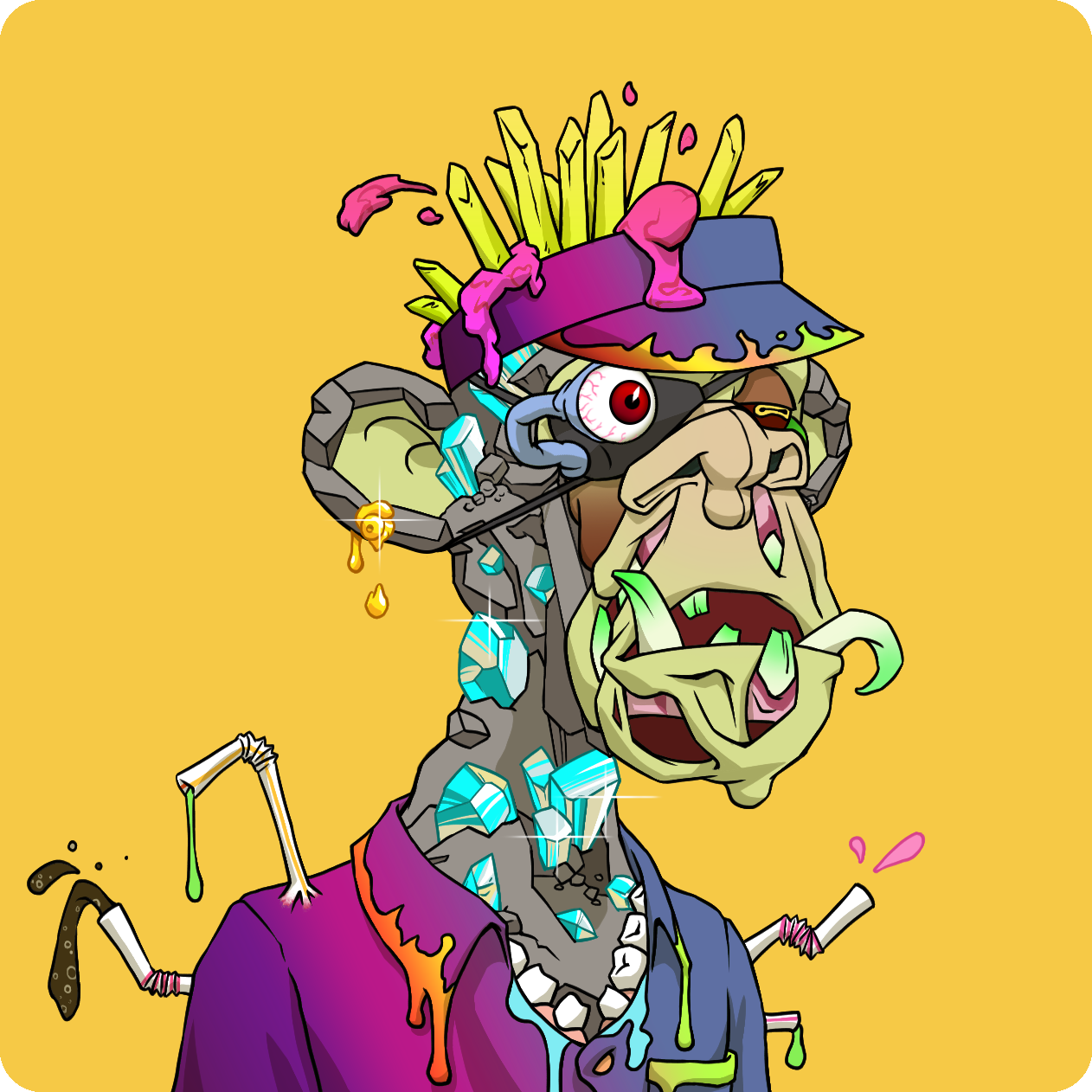 Yuga Labs - Mutant Ape Yacht Club - NFT # 14431