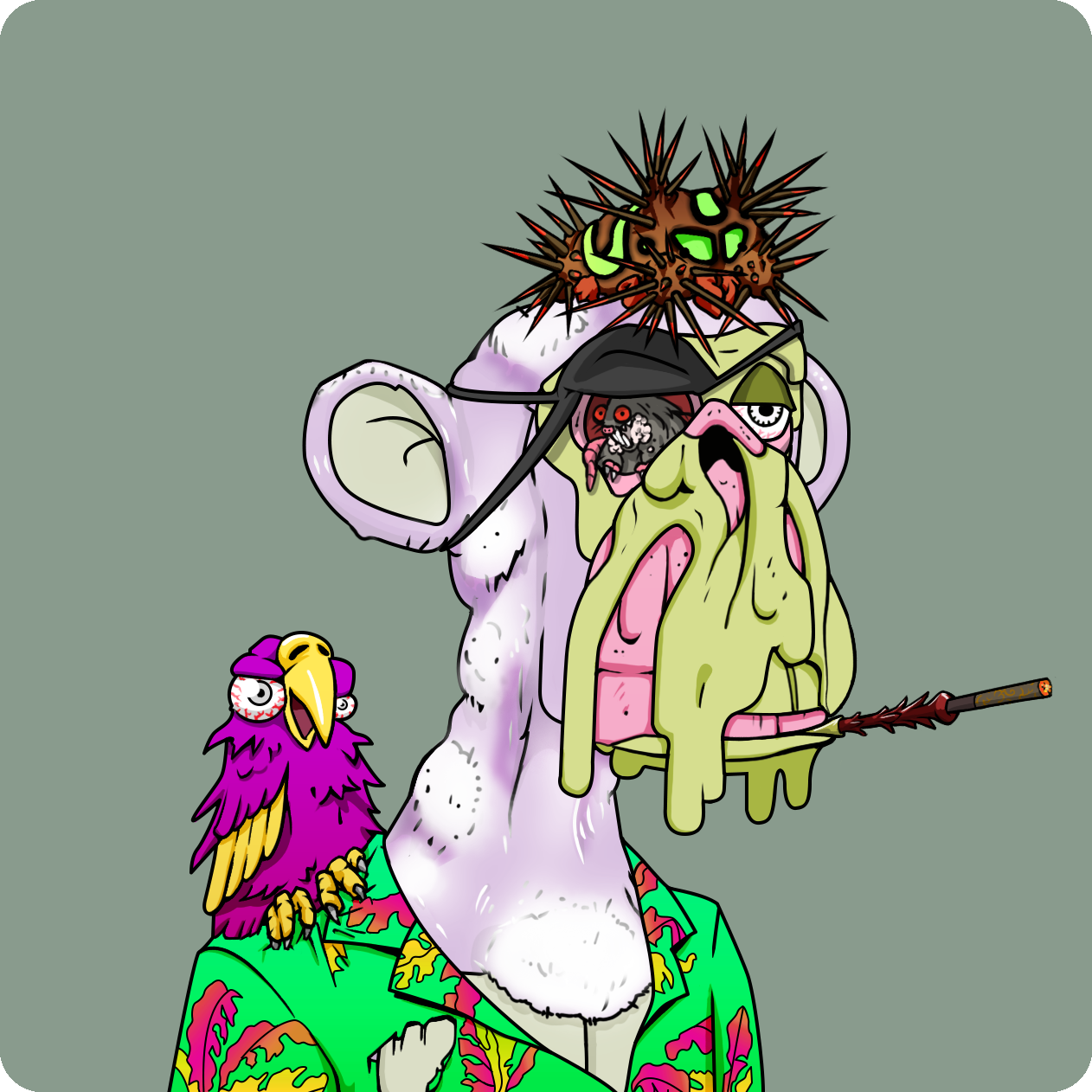 Yuga Labs - Mutant Ape Yacht Club - NFT # 10248