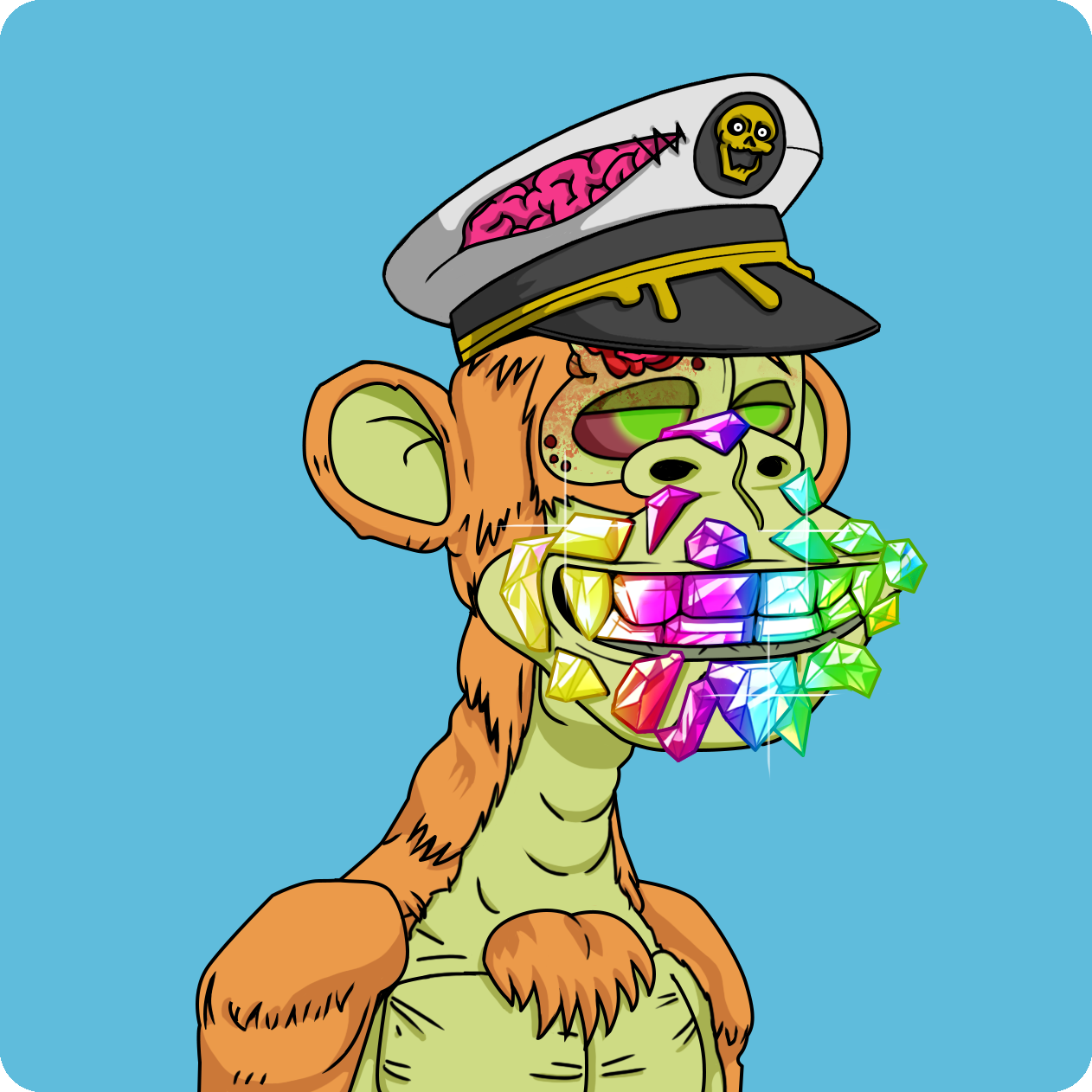 Yuga Labs - Mutant Ape Yacht Club - NFT # 15376