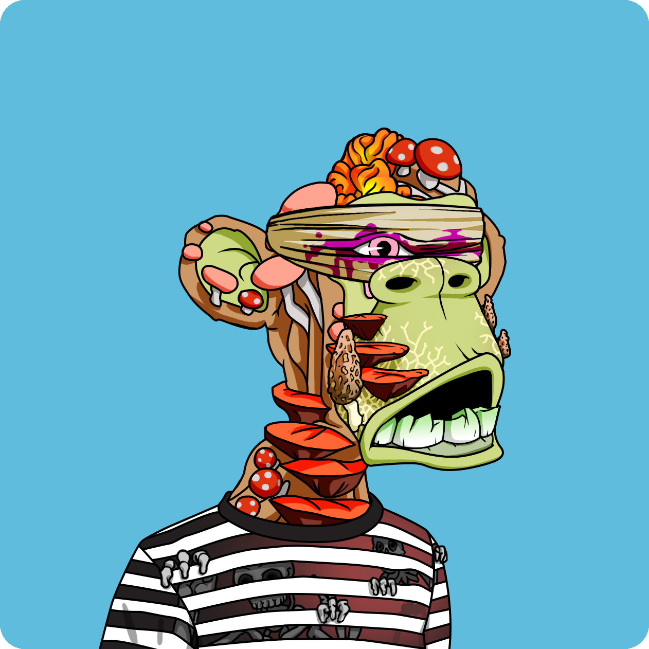 Yuga Labs - Mutant Ape Yacht Club - NFT # 13134