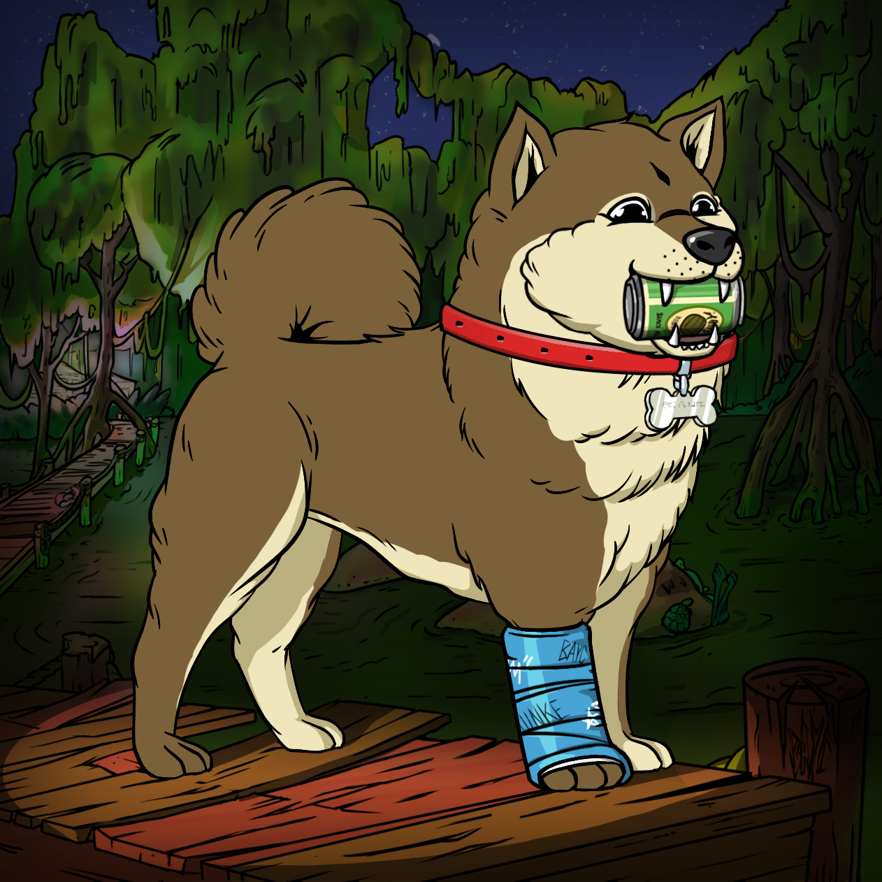 Yuga Labs - Bored Ape Kennel Club - NFT # 1855