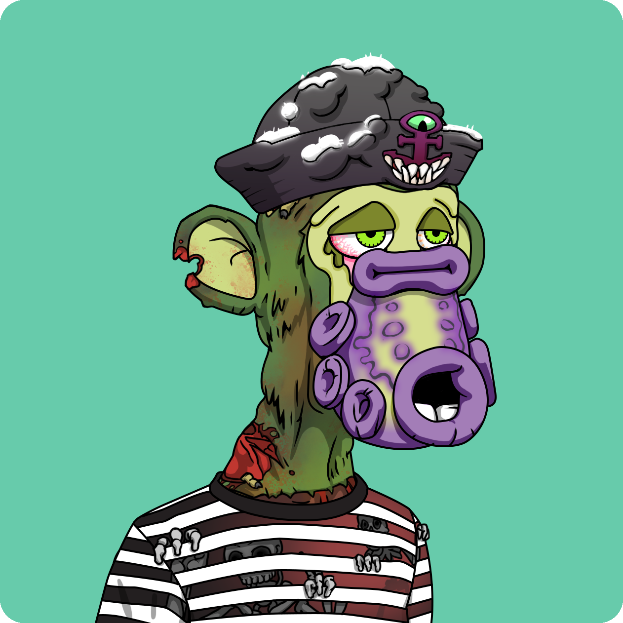 Yuga Labs - Mutant Ape Yacht Club - NFT # 14874