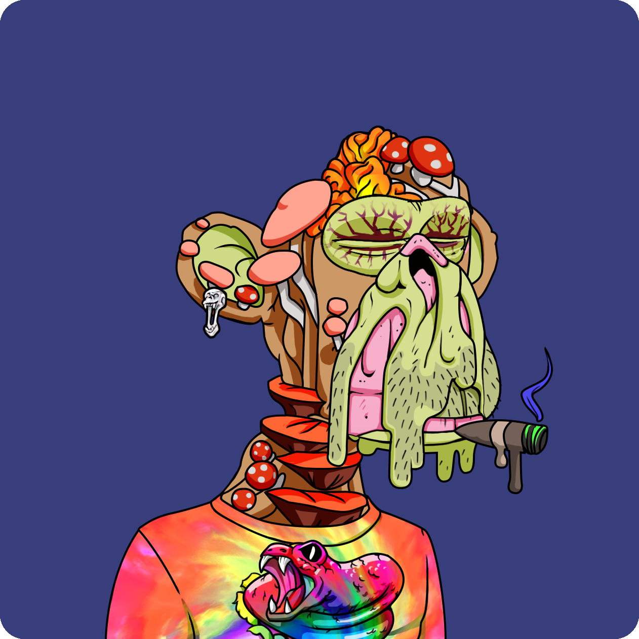 Yuga Labs - Mutant Ape Yacht Club - NFT # 4447