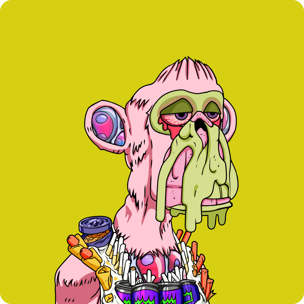 Yuga Labs - Mutant Ape Yacht Club - NFT # 9621