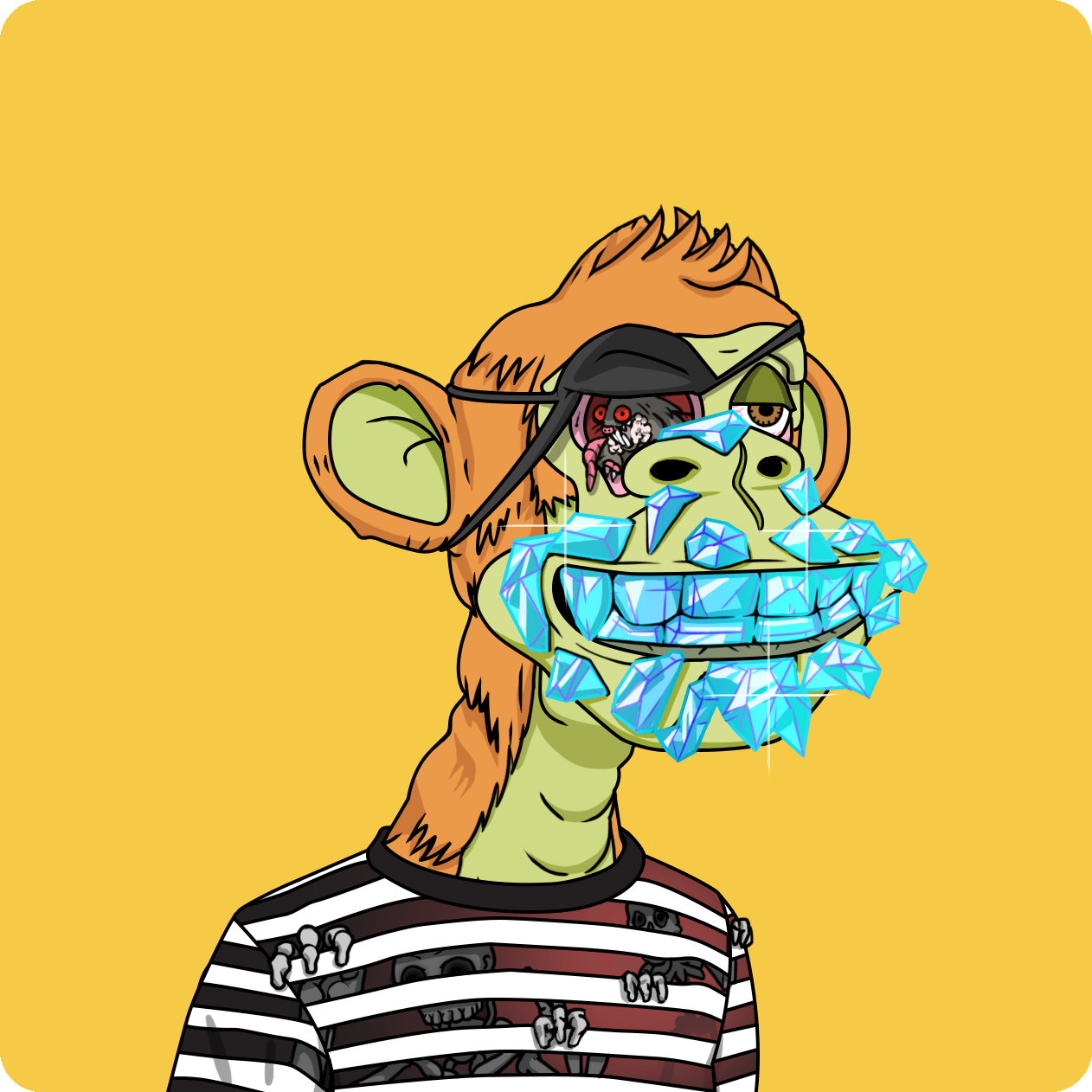 Yuga Labs - Mutant Ape Yacht Club - NFT # 9961