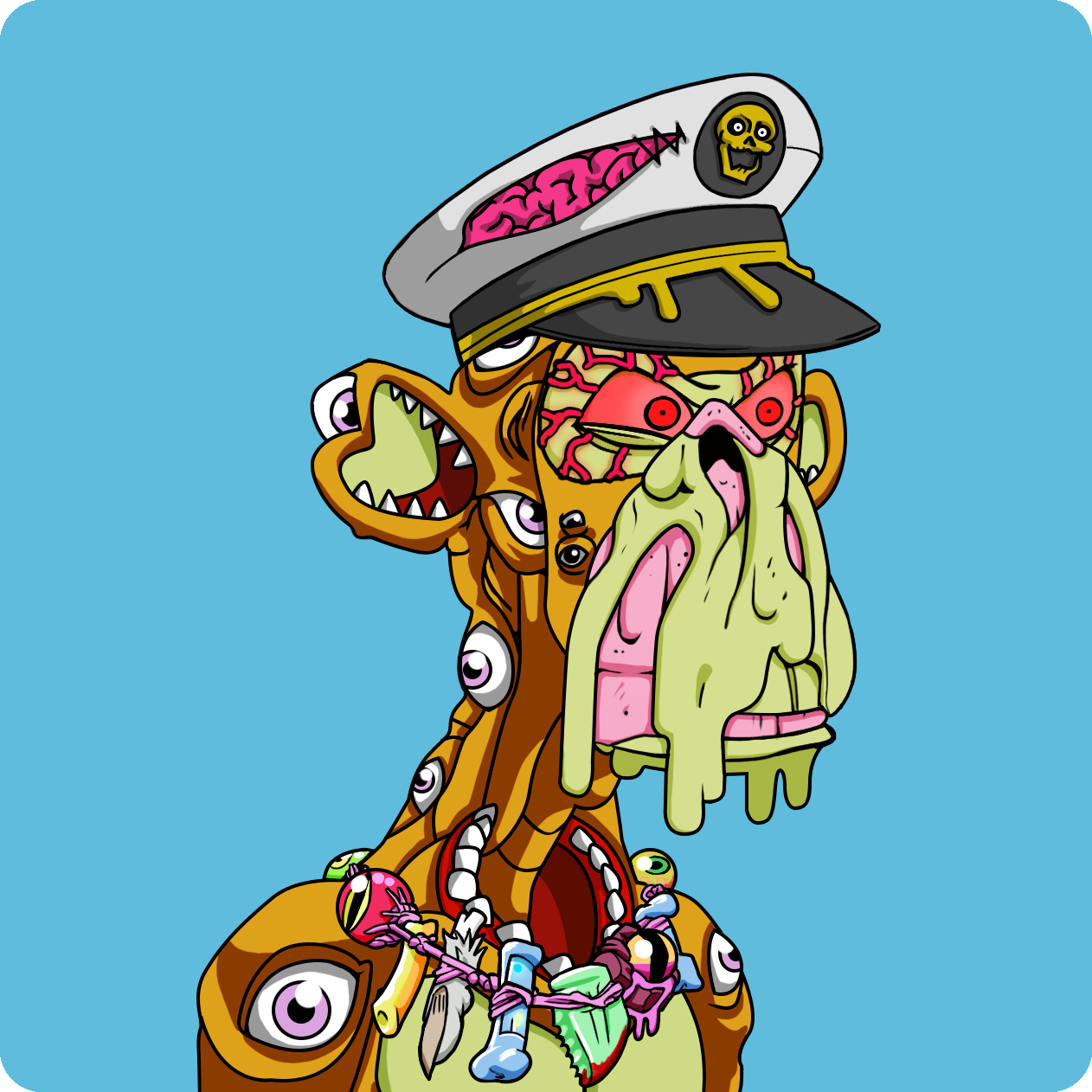 Yuga Labs - Mutant Ape Yacht Club - NFT # 25610