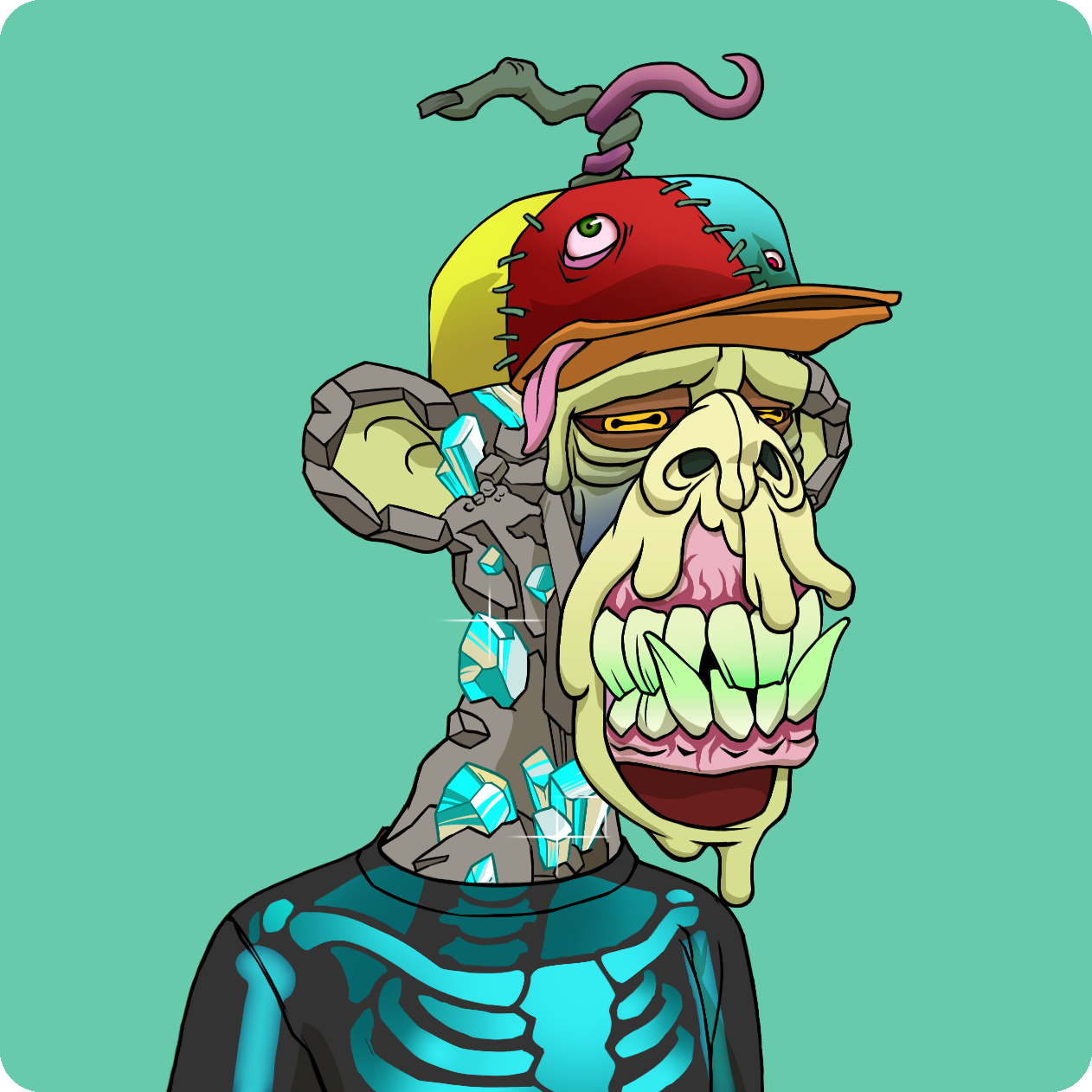 Yuga Labs - Mutant Ape Yacht Club - NFT # 9411