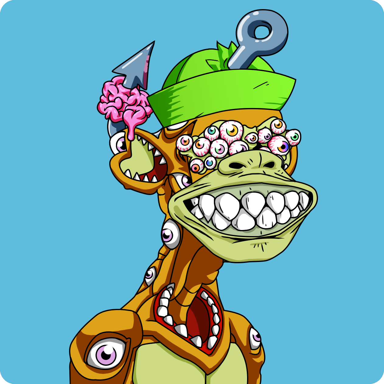 Yuga Labs - Mutant Ape Yacht Club - NFT # 8851