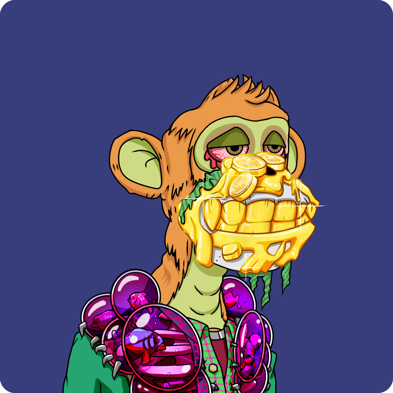 Yuga Labs - Mutant Ape Yacht Club - NFT # 2148