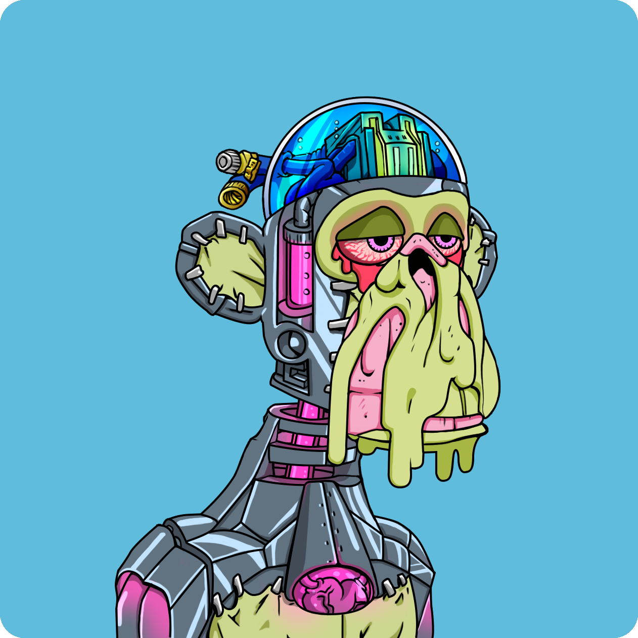 Yuga Labs - Mutant Ape Yacht Club - NFT # 19016