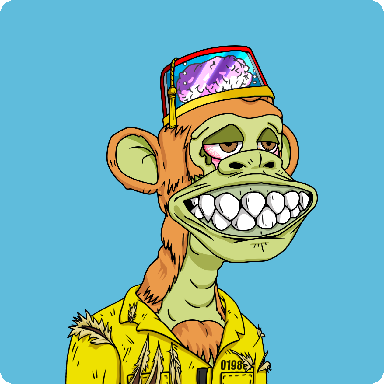 Yuga Labs - Mutant Ape Yacht Club - NFT # 15160