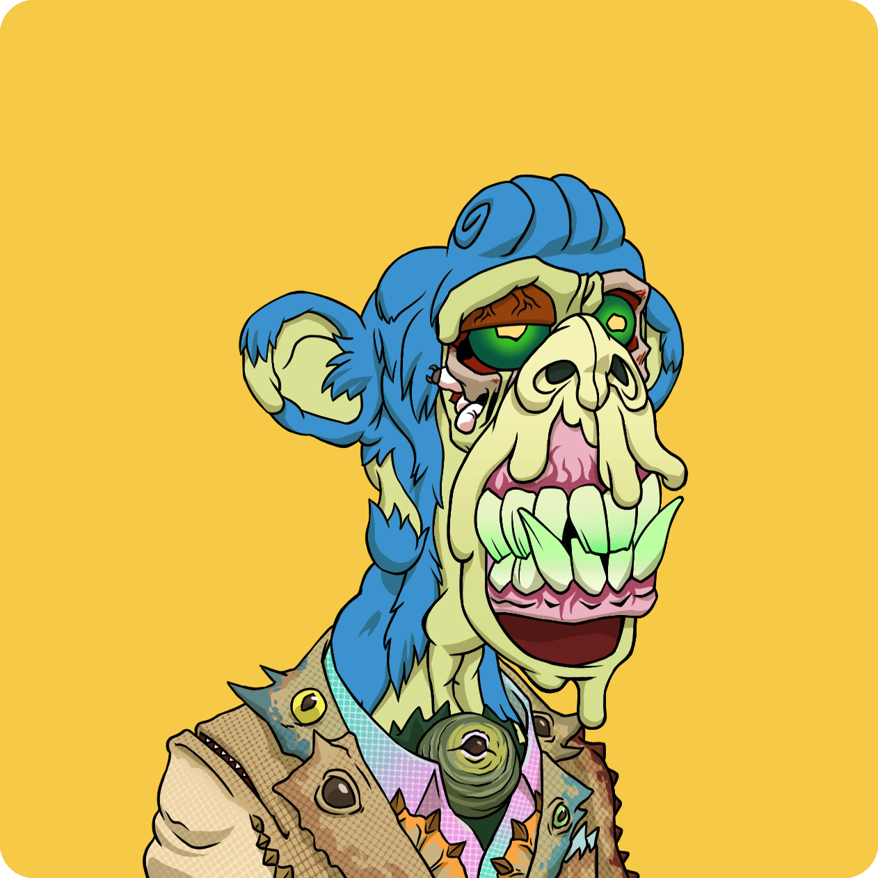 Yuga Labs - Mutant Ape Yacht Club - NFT # 25981