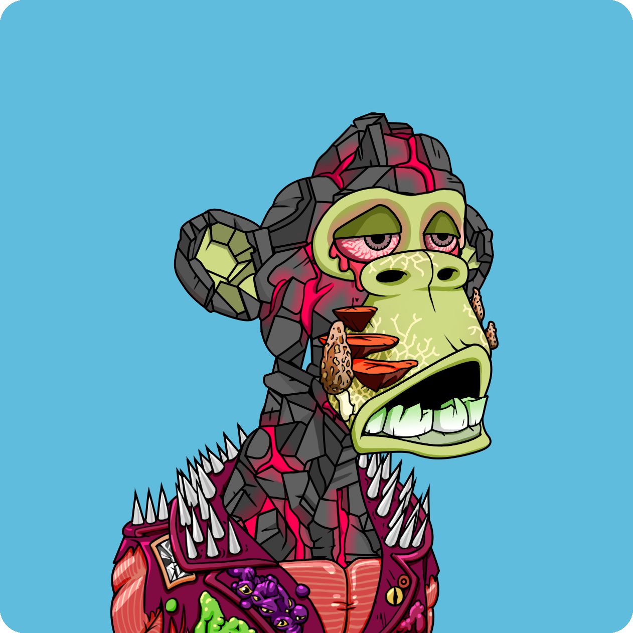 Yuga Labs - Mutant Ape Yacht Club - NFT # 21916