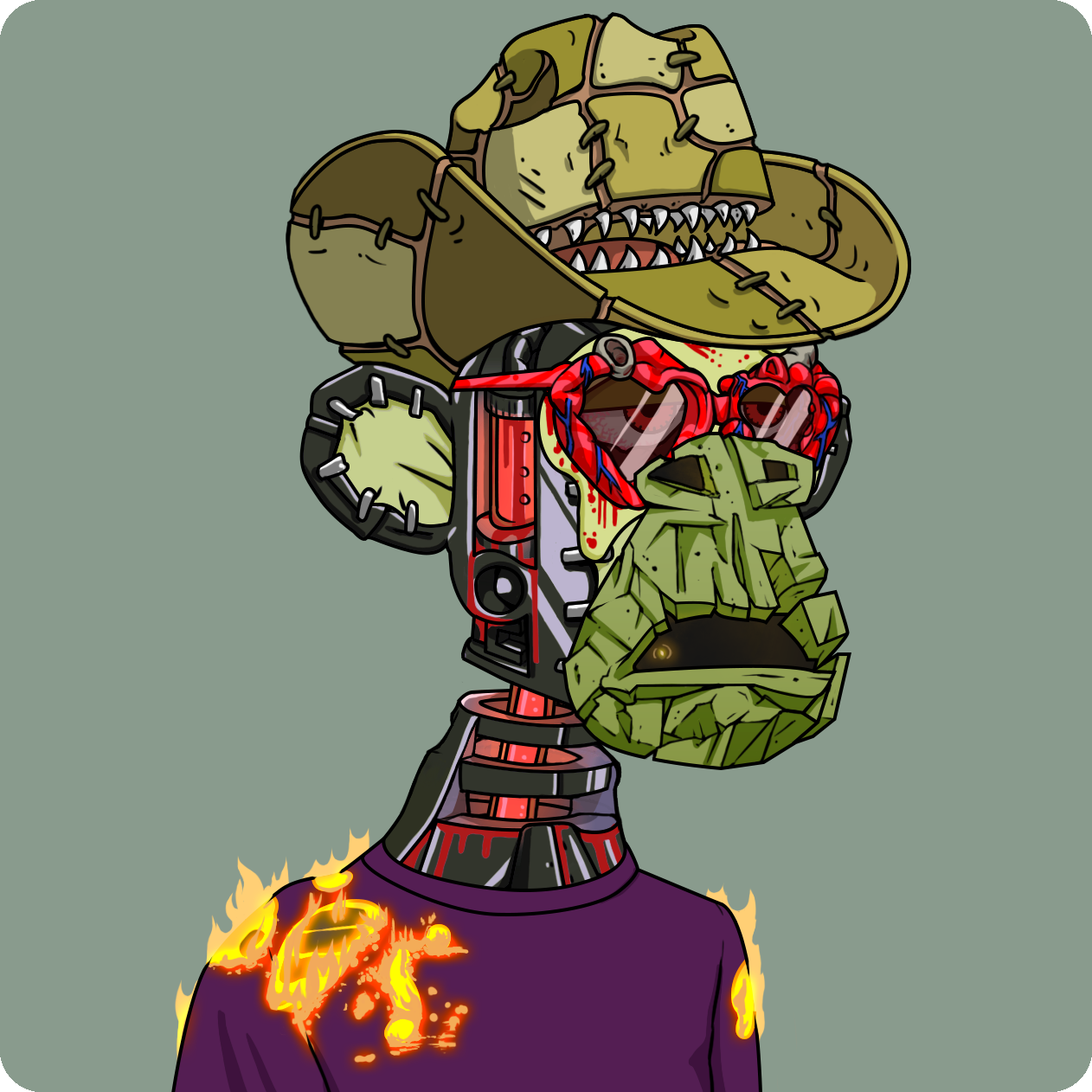 Yuga Labs - Mutant Ape Yacht Club - NFT # 9789