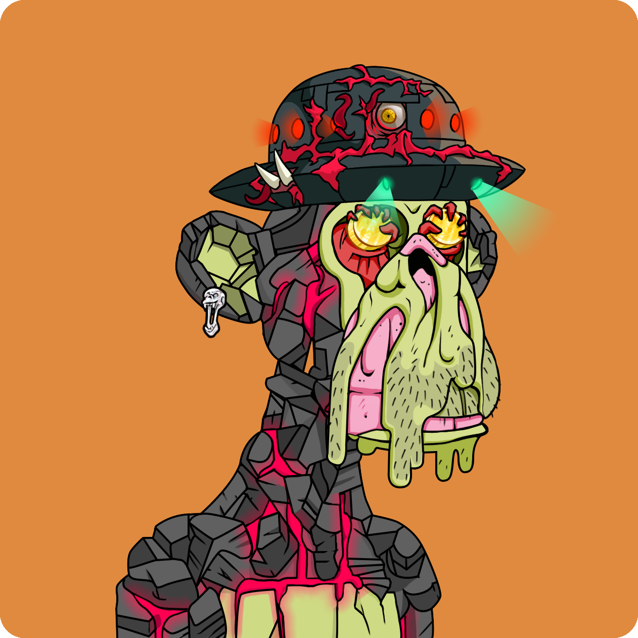 Yuga Labs - Mutant Ape Yacht Club - NFT # 17802