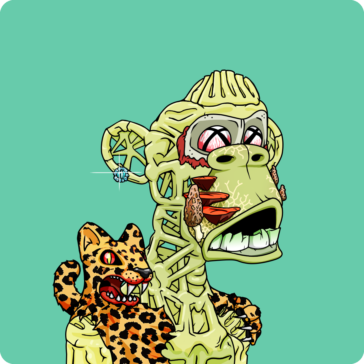 Yuga Labs - Mutant Ape Yacht Club - NFT # 8144