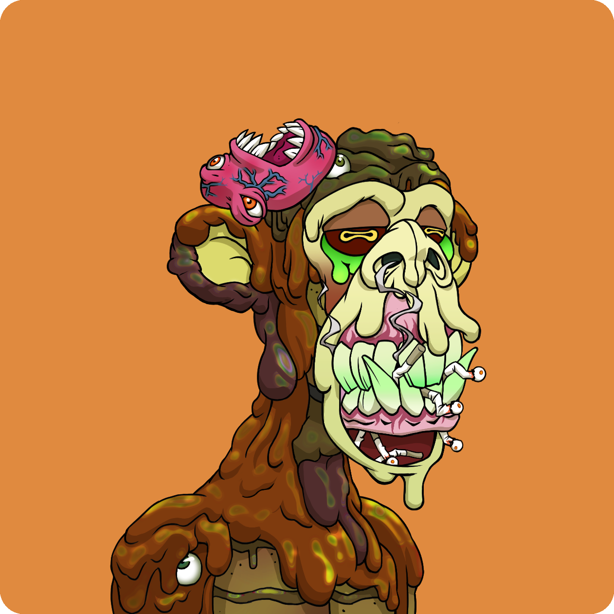 Yuga Labs - Mutant Ape Yacht Club - NFT # 9115