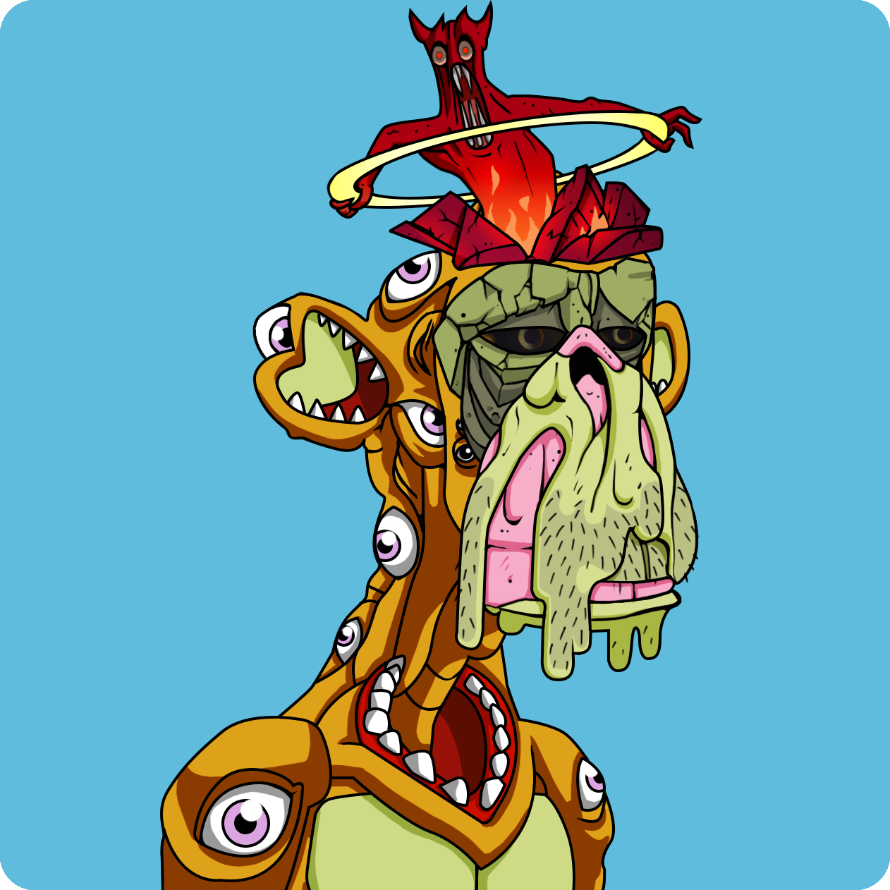 Yuga Labs - Mutant Ape Yacht Club - NFT # 6141