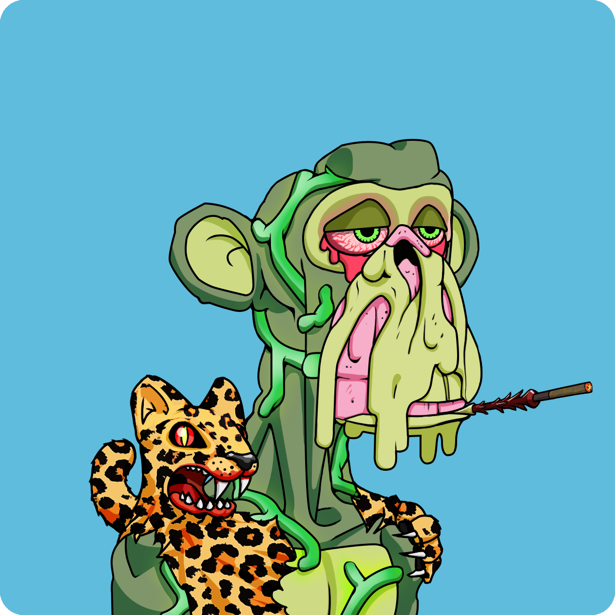 Yuga Labs - Mutant Ape Yacht Club - NFT # 8599