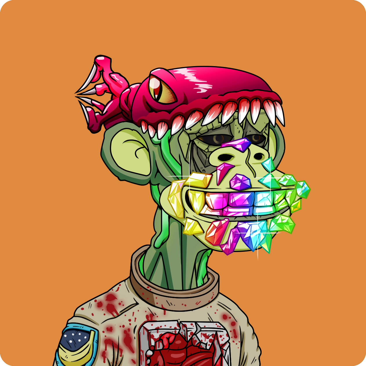 Yuga Labs - Mutant Ape Yacht Club - NFT # 22738