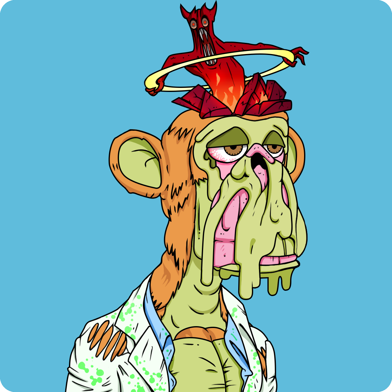 Yuga Labs - Mutant Ape Yacht Club - NFT # 8008